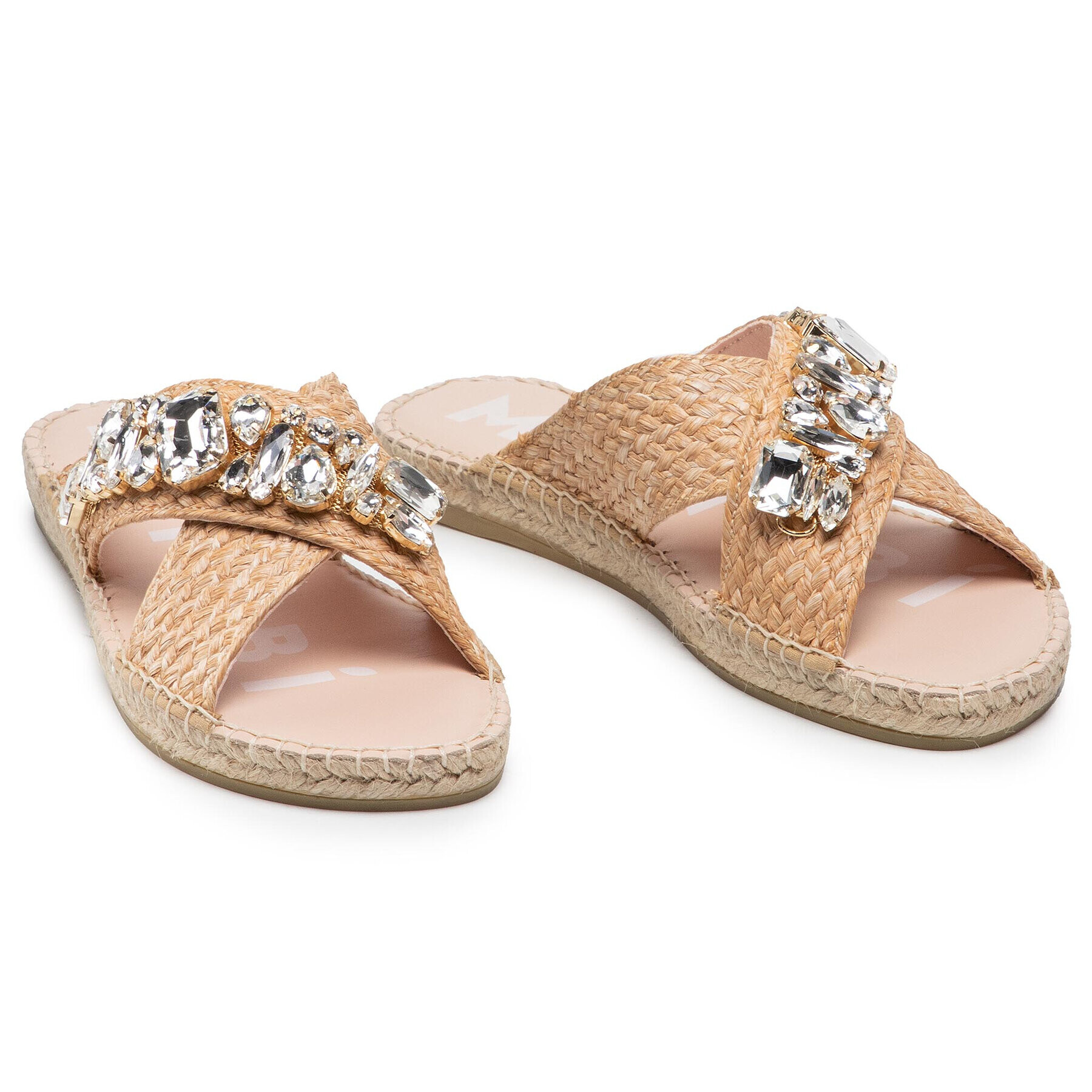 Manebi Espadrilky Flat Sandals G 5.1 JS Béžová - Pepit.cz