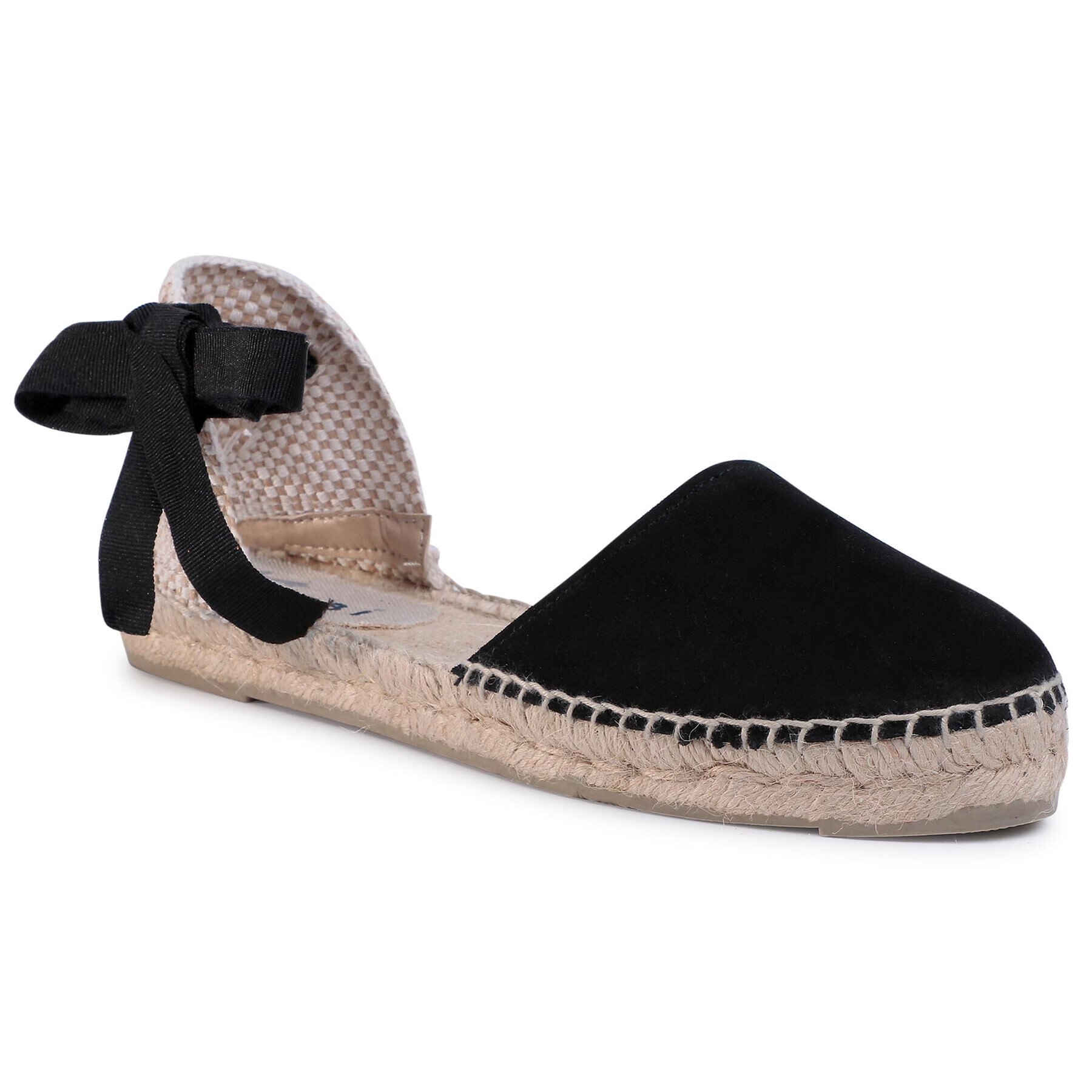 Manebi Espadrilky Flat Valenciana K 1.0 P0 Černá - Pepit.cz