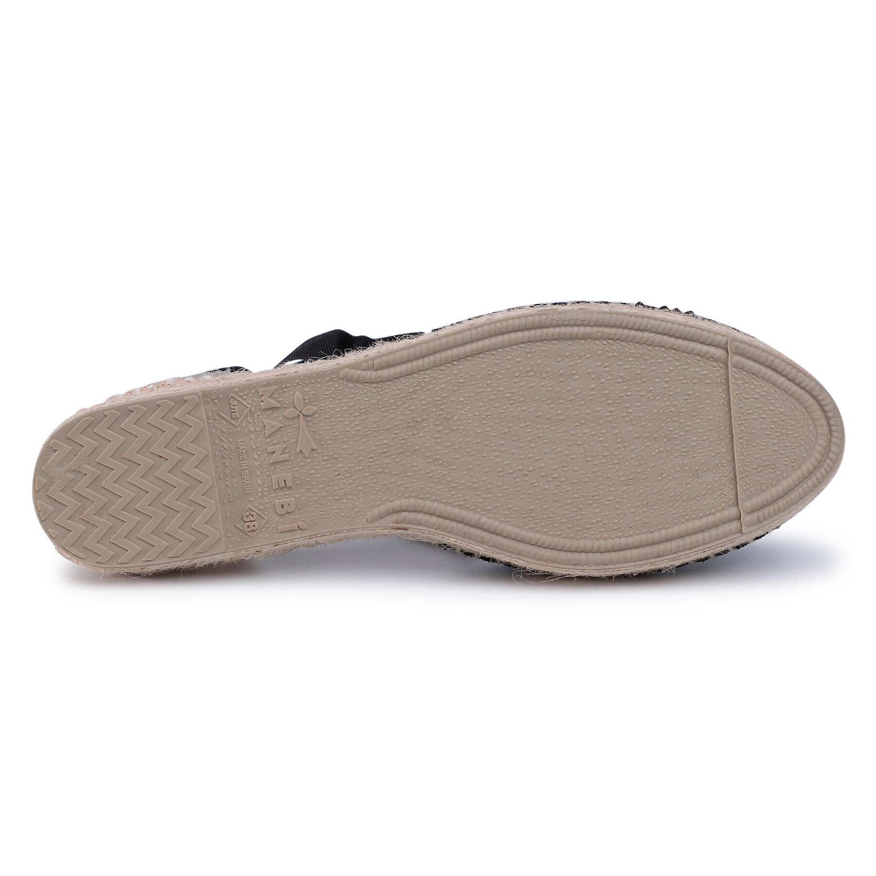 Manebi Espadrilky Flat Valenciana K 1.0 P0 Černá - Pepit.cz