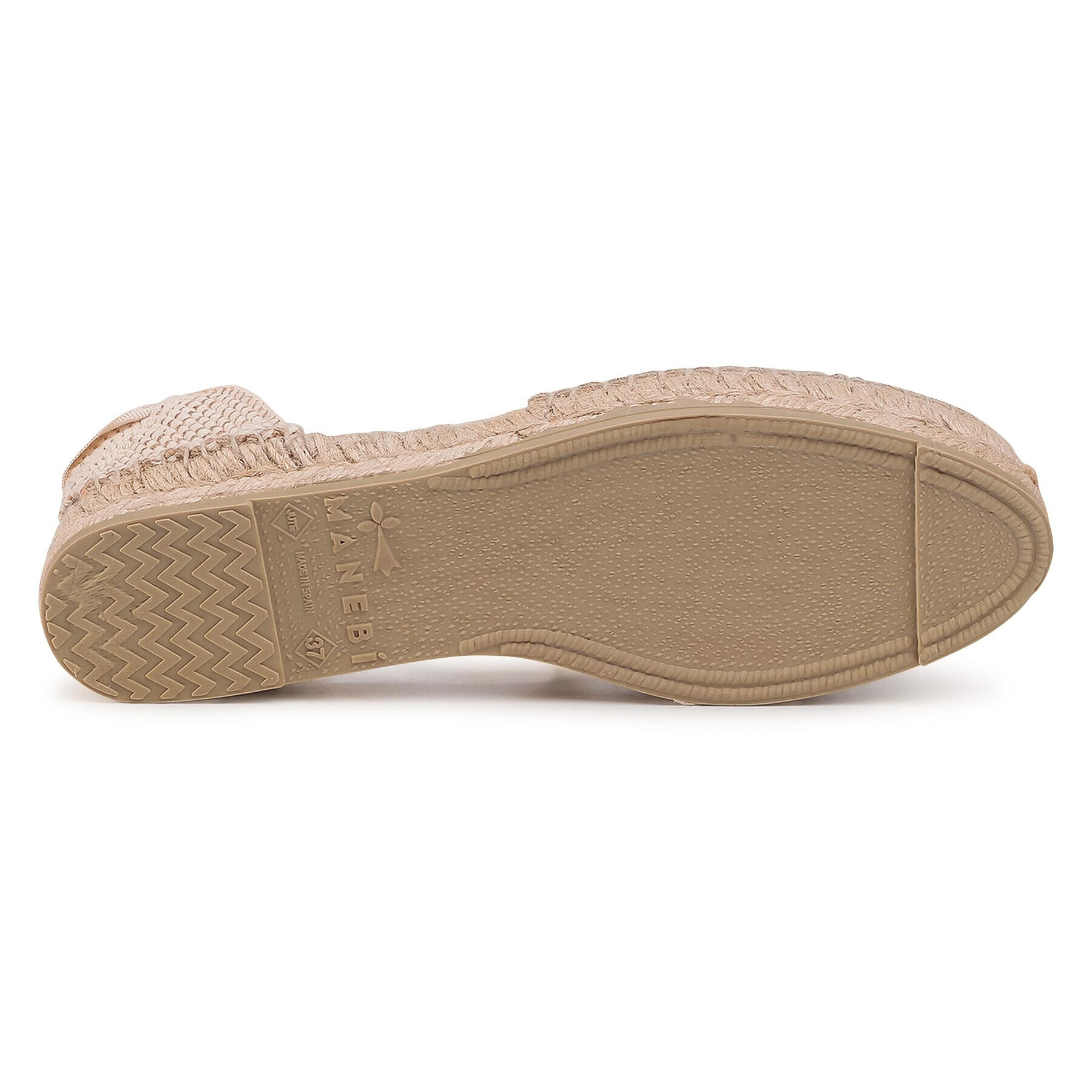 Manebi Espadrilky Flat Valenciana K 1.1 P0 Béžová - Pepit.cz