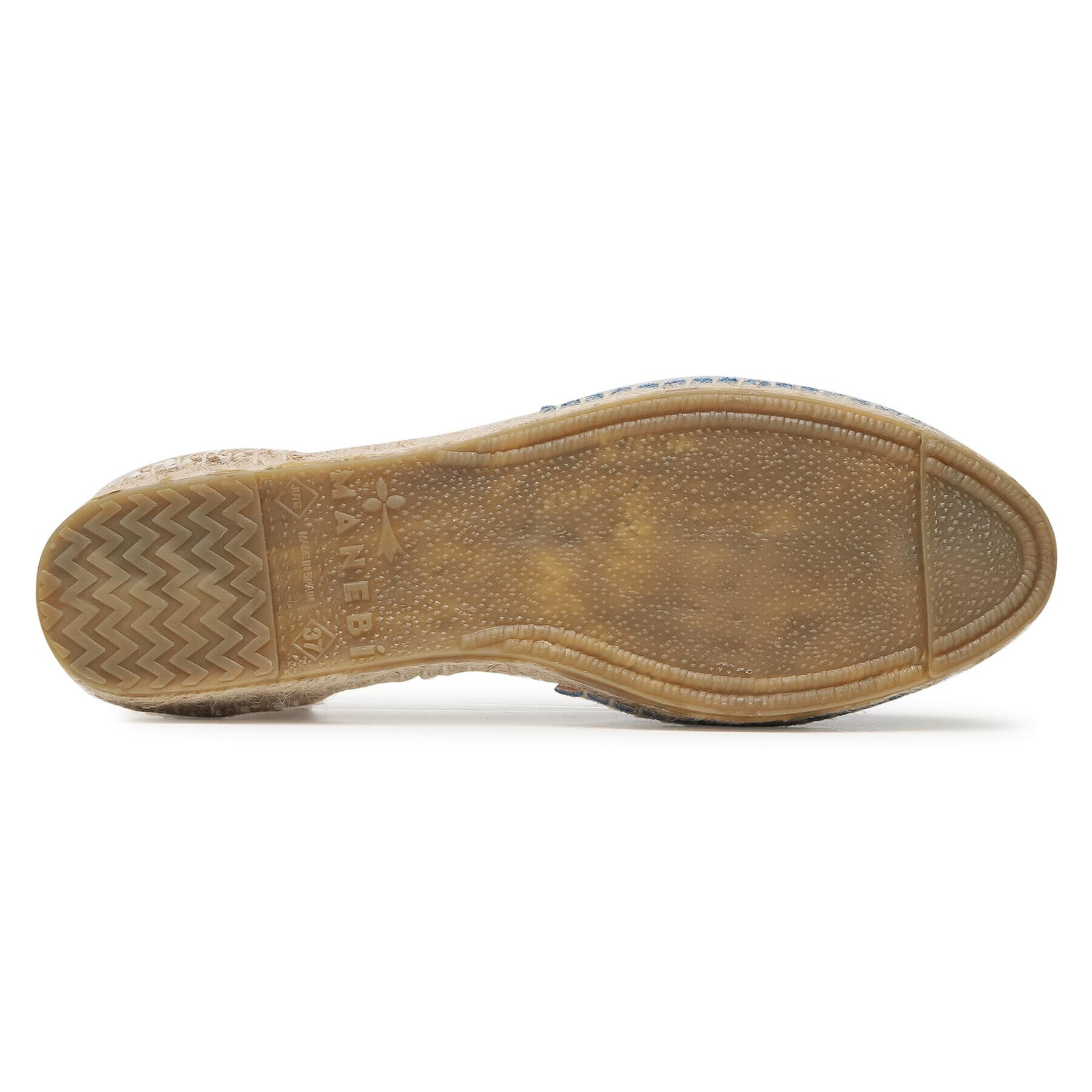 Manebi Espadrilky Flat Valenciana M 3.0 P0 Modrá - Pepit.cz