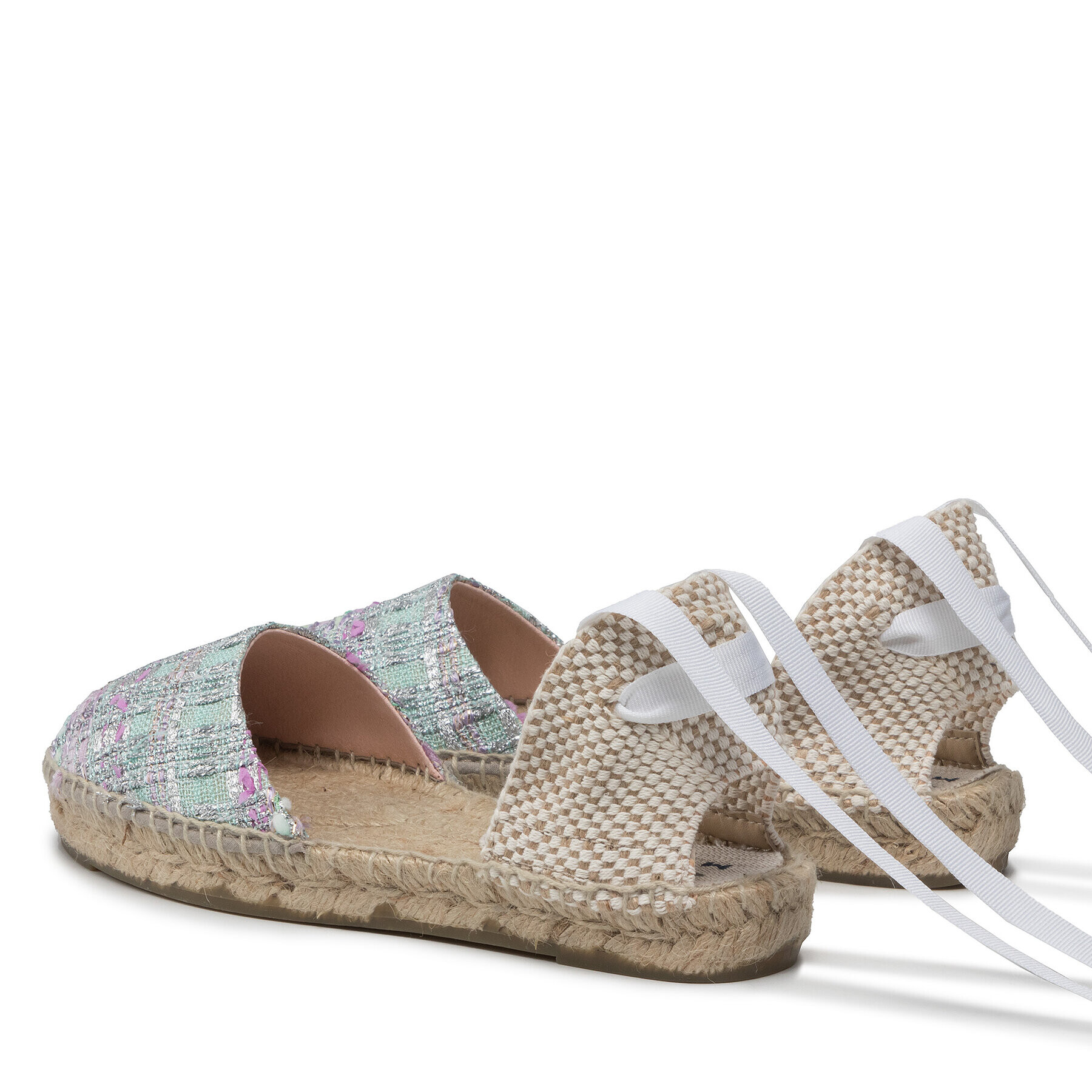 Manebi Espadrilky Flat Valenciana T 1.6 P0 Zelená - Pepit.cz