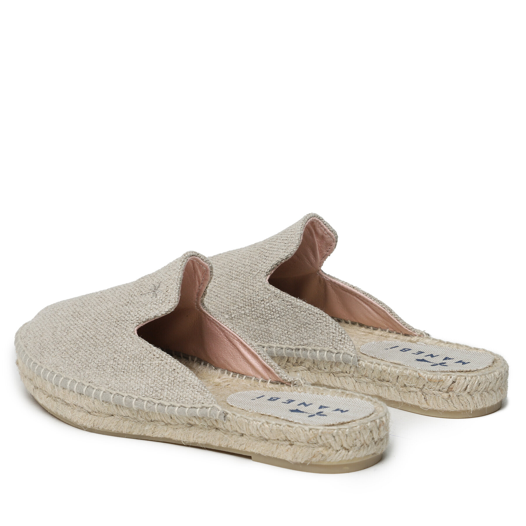 Manebi Espadrilky Mules O 7.1 M0 Béžová - Pepit.cz