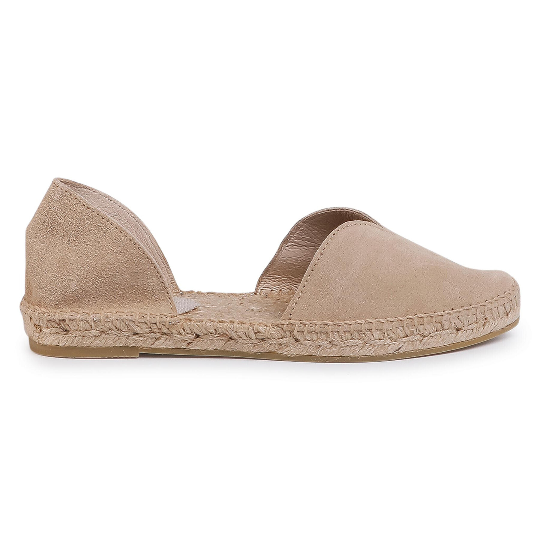 Manebi Espadrilky Open Side Flats K 1.1 O0 Béžová - Pepit.cz