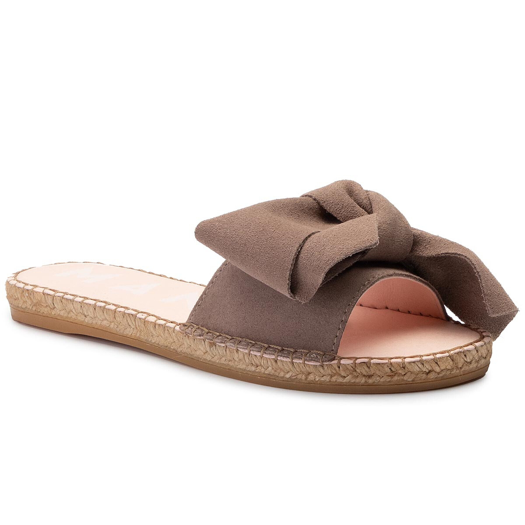 Manebi Espadrilky Sandals With Bow K 1.9 J0 Hnědá - Pepit.cz