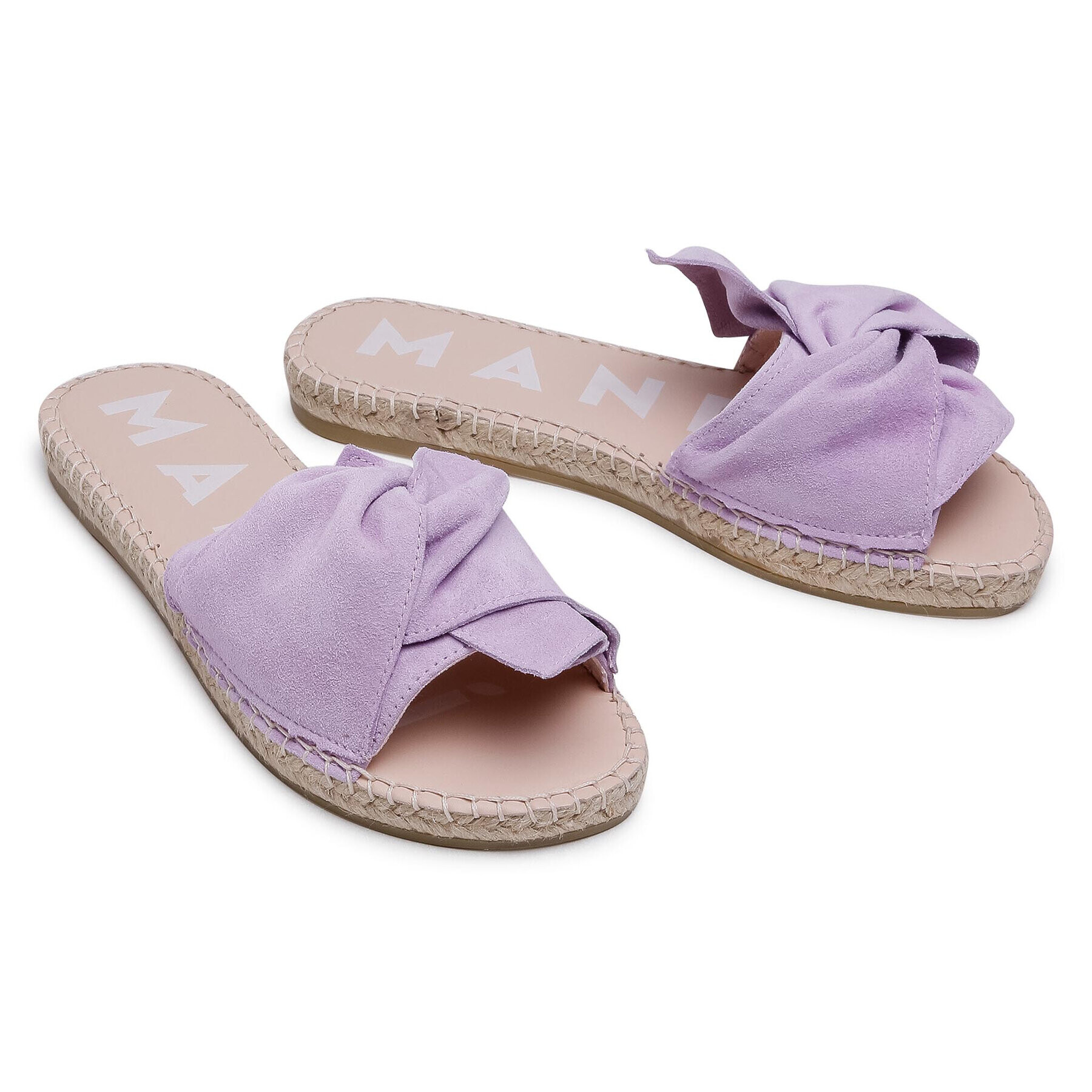 Manebi Espadrilky Sandals With Knot M 9.8 JK Fialová - Pepit.cz