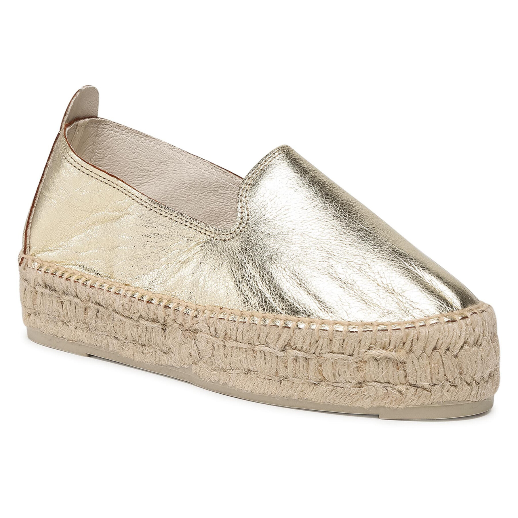 Manebi Espadrilky Slippers D R 1.1 D0 Zlatá - Pepit.cz