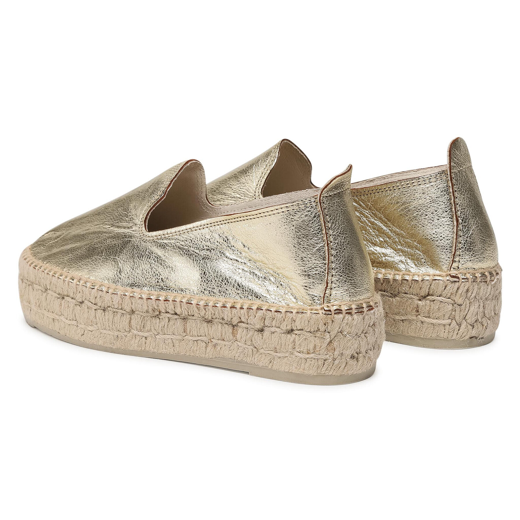 Manebi Espadrilky Slippers D R 1.1 D0 Zlatá - Pepit.cz