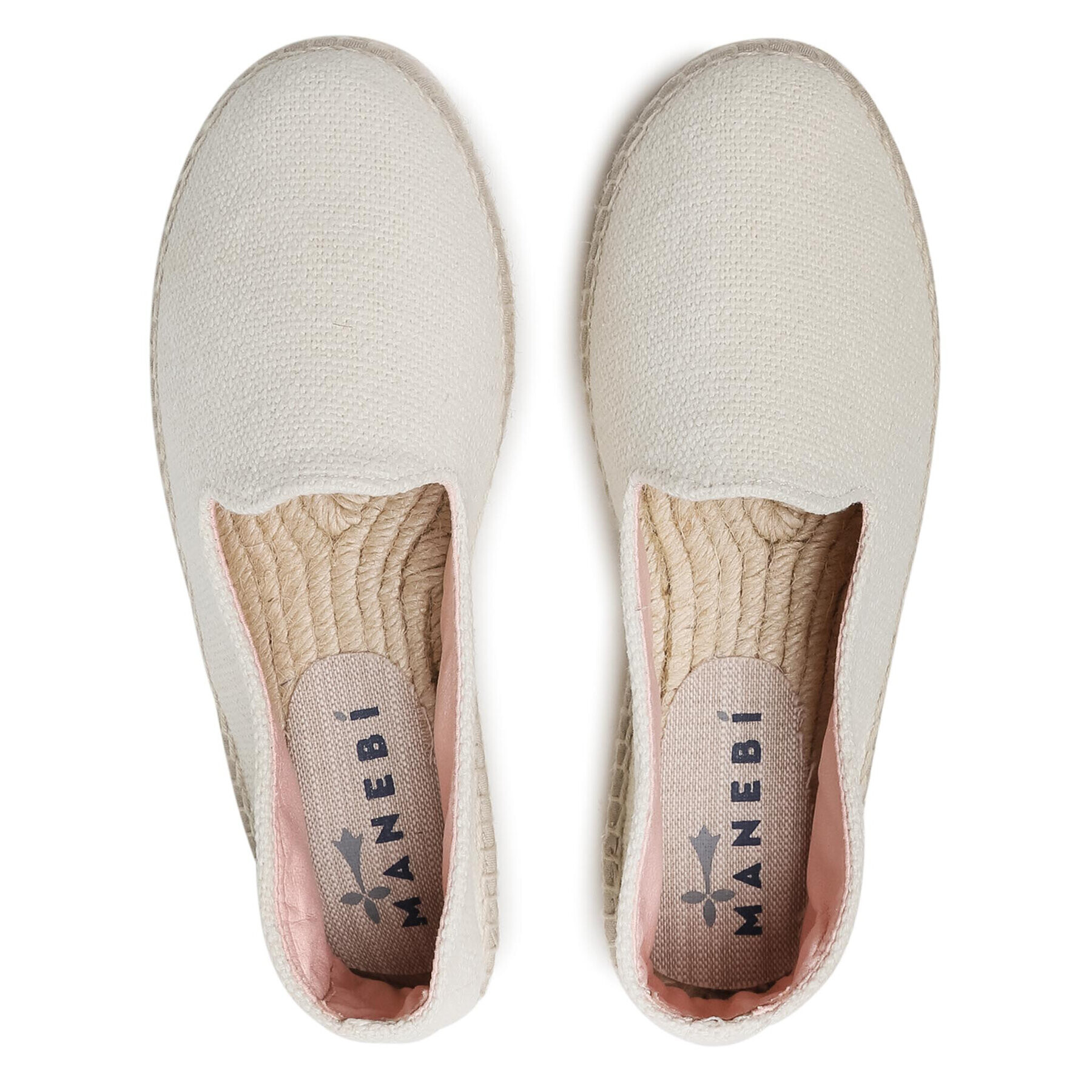 Manebi Espadrilky Slippers W O 4.0 N0 Bílá - Pepit.cz