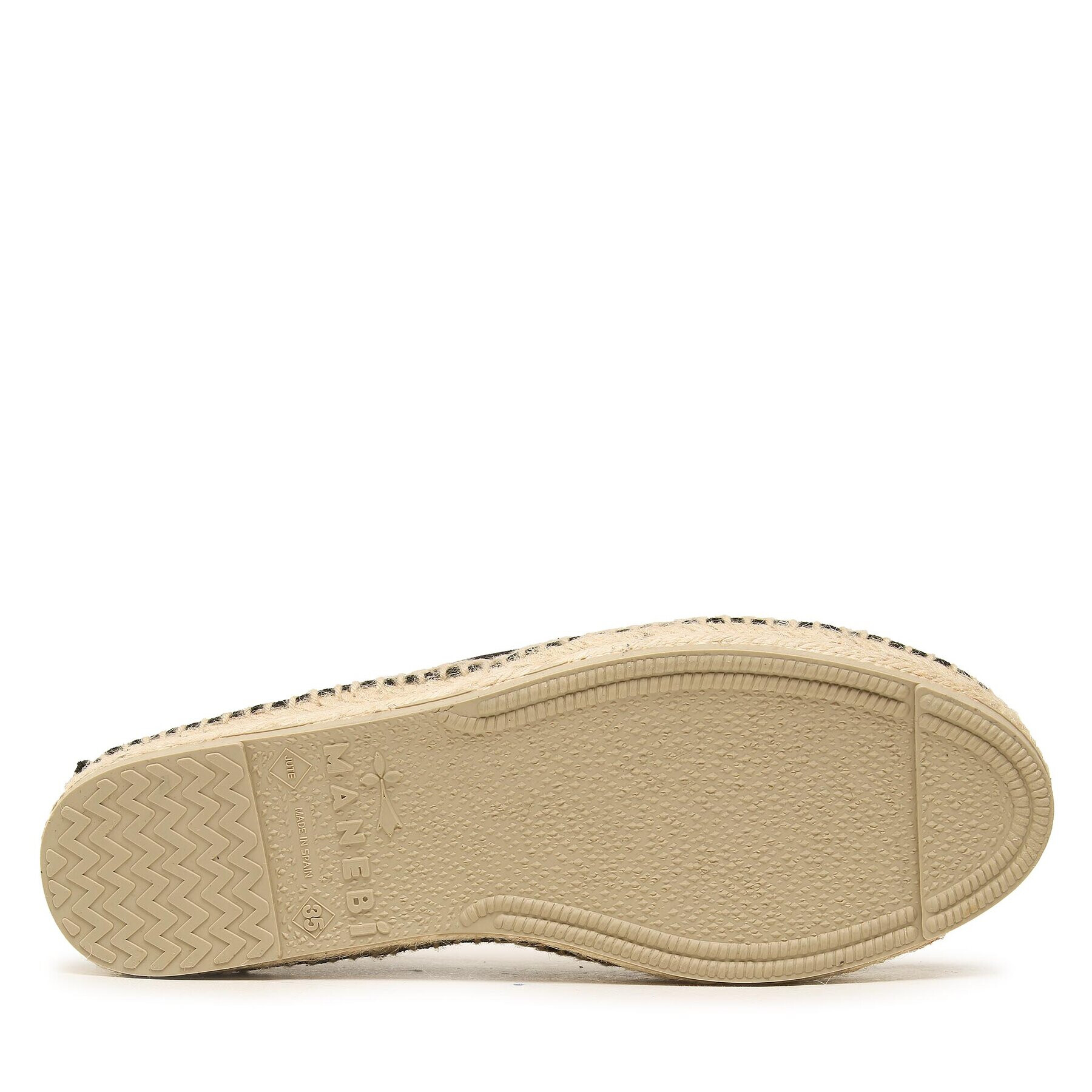 Manebi Espadrilky Suede Flat Espadrilles Černá - Pepit.cz