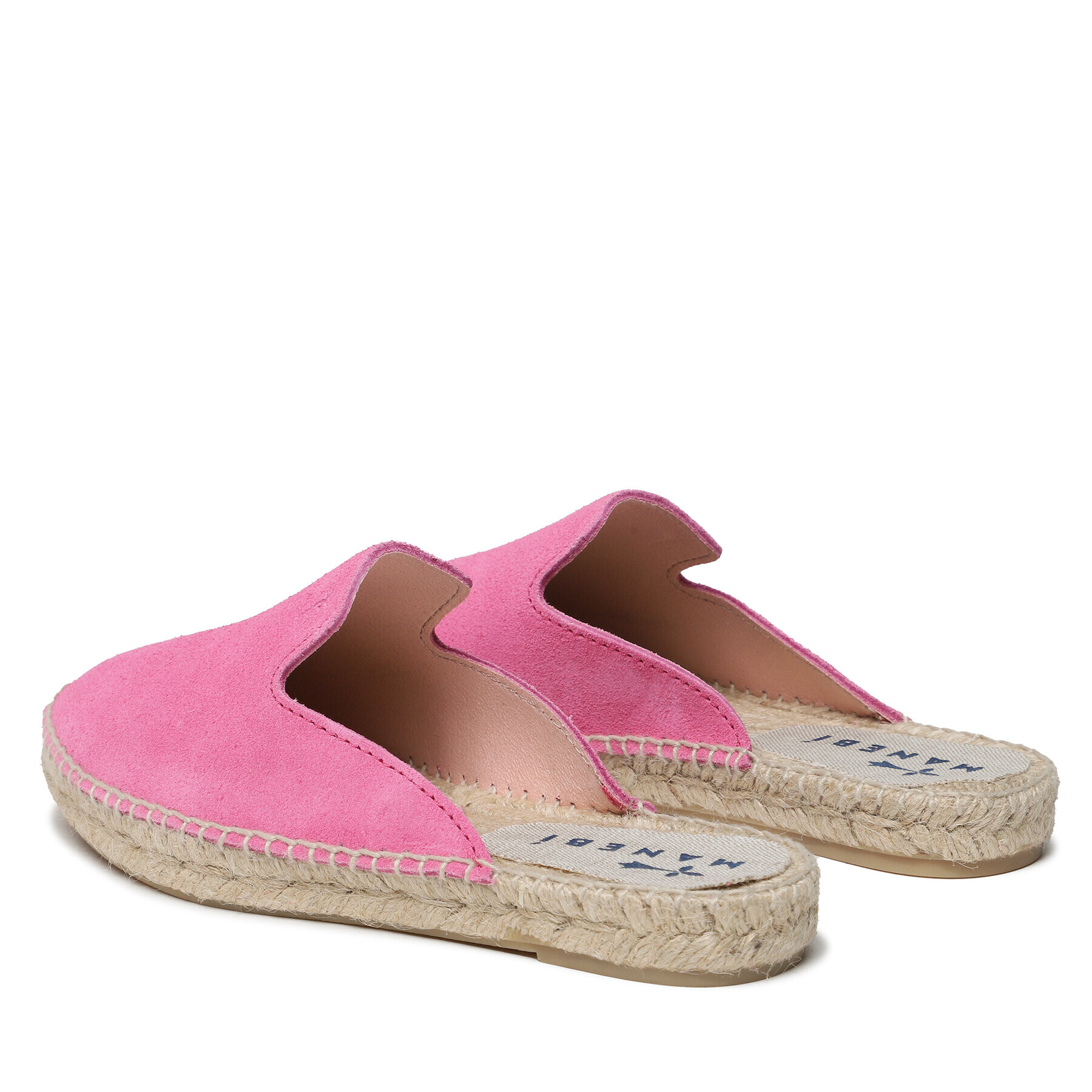 Manebi Espadrilky Suede Mules R 3.6 M0 Růžová - Pepit.cz