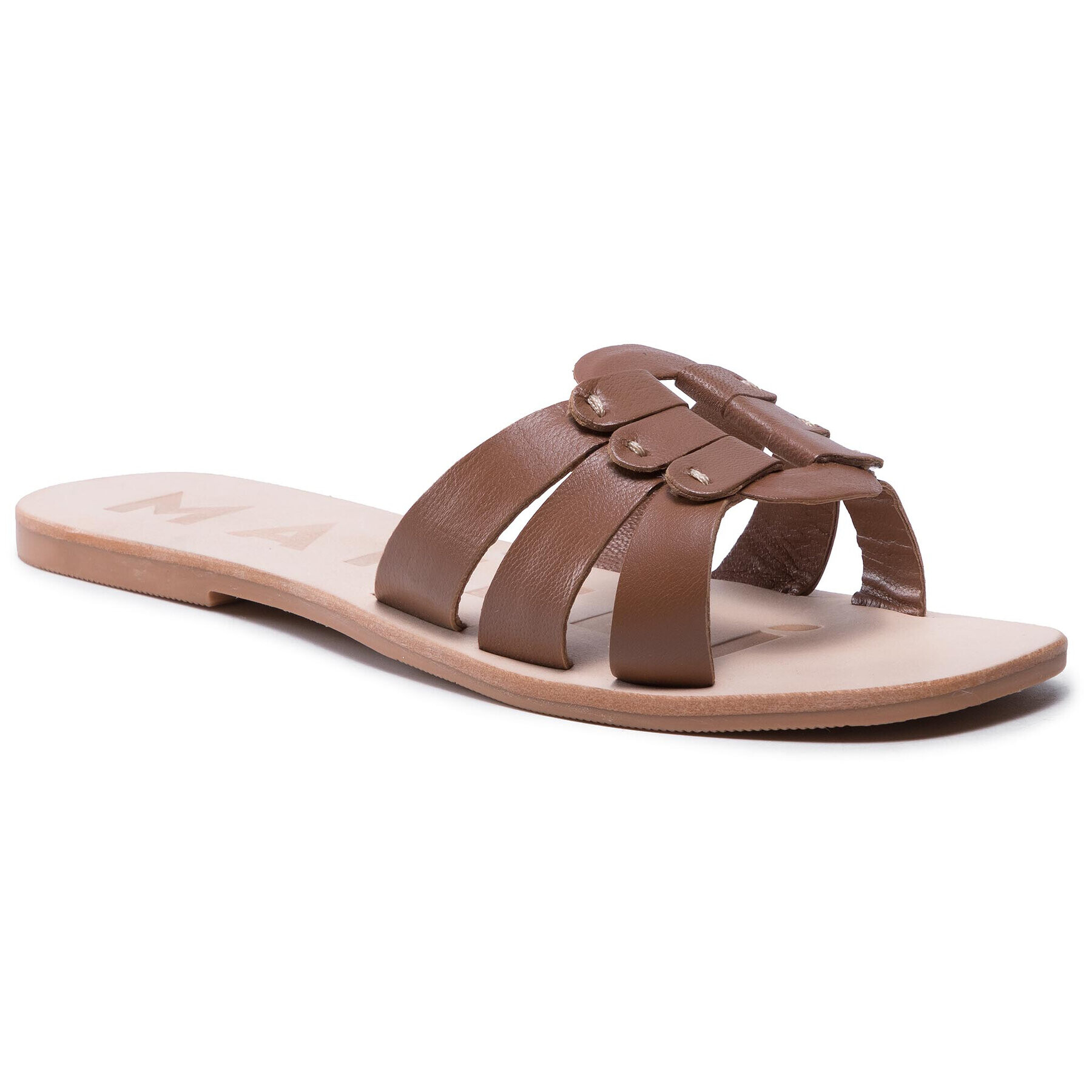 Manebi Nazouváky Leather Sandals S 5.1 Y0 Hnědá - Pepit.cz