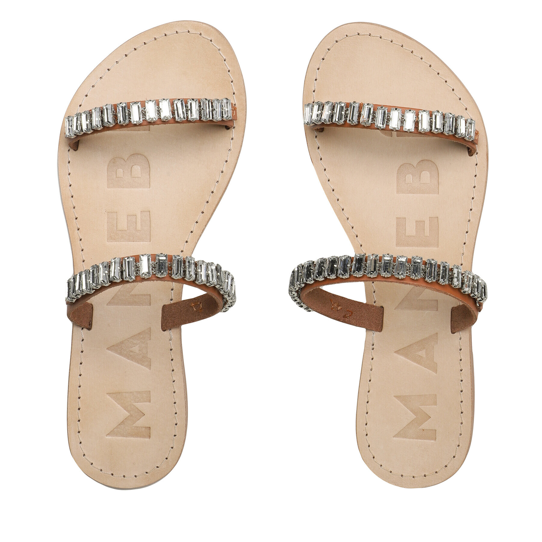 Manebi Nazouváky Sandals U 9.4 Y0 Hnědá - Pepit.cz