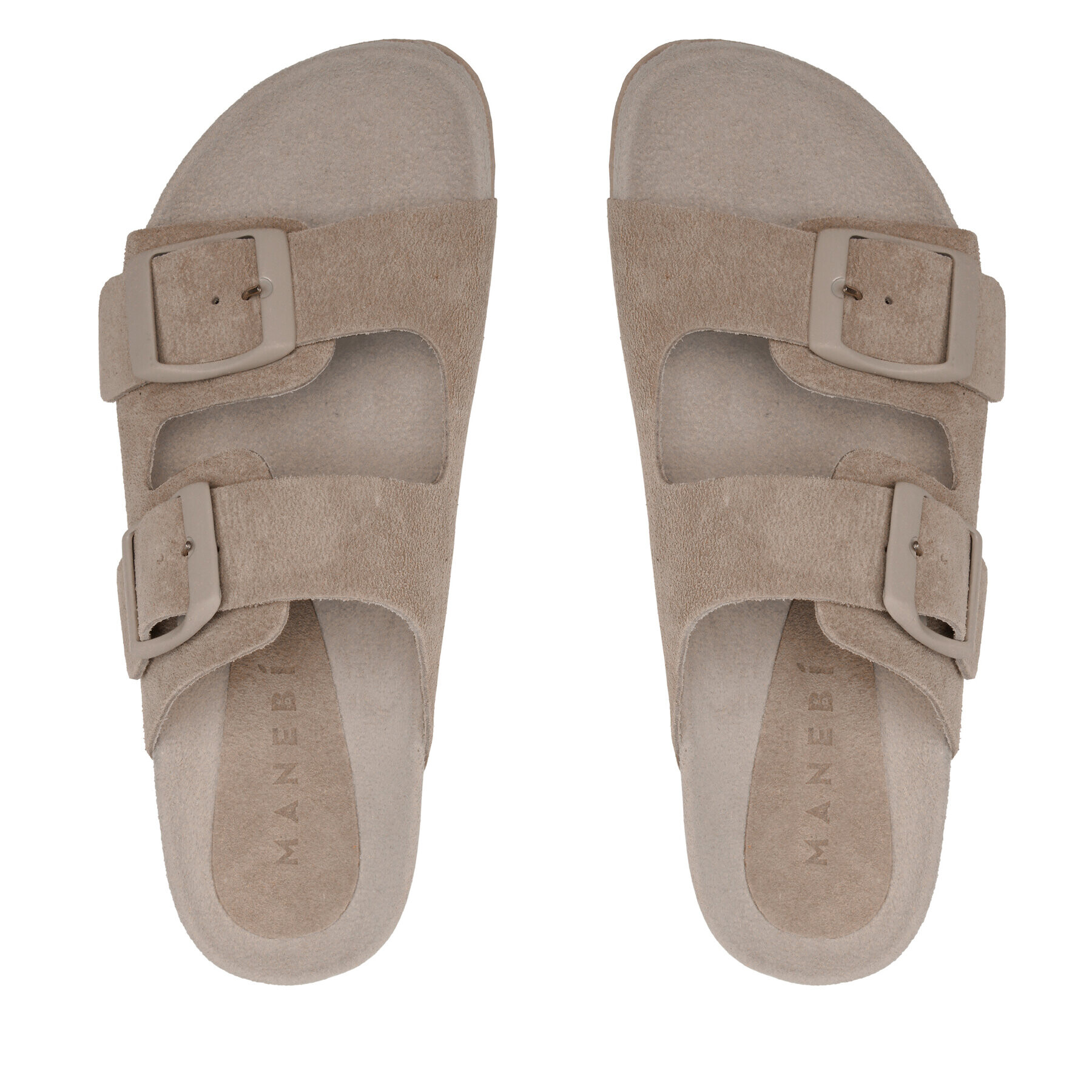 Manebi Nazouváky Suede Traveler Nordic Sandals W 1.9 RT Hnědá - Pepit.cz