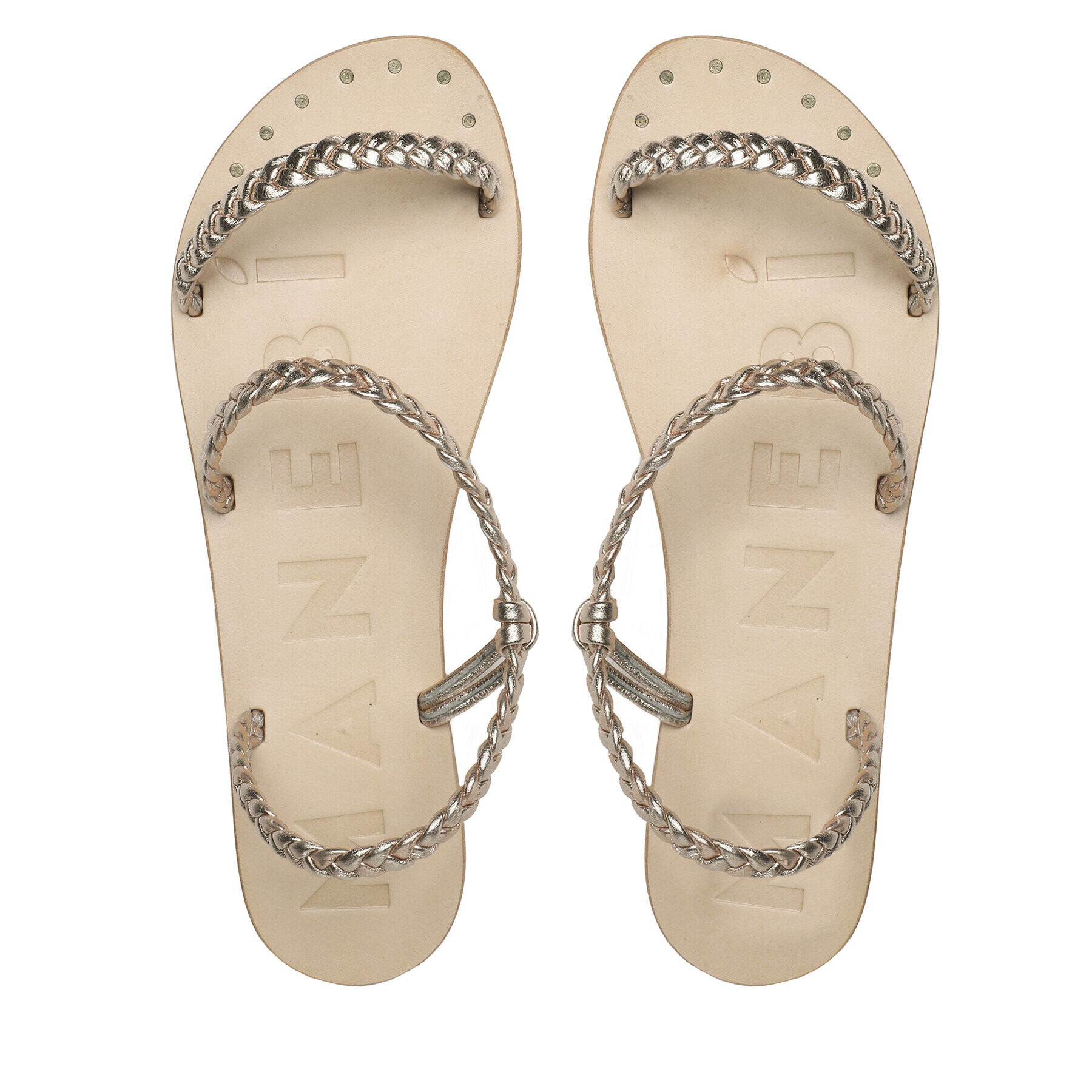 Manebi Sandály Sandals S 6.2 Y0 Zlatá - Pepit.cz