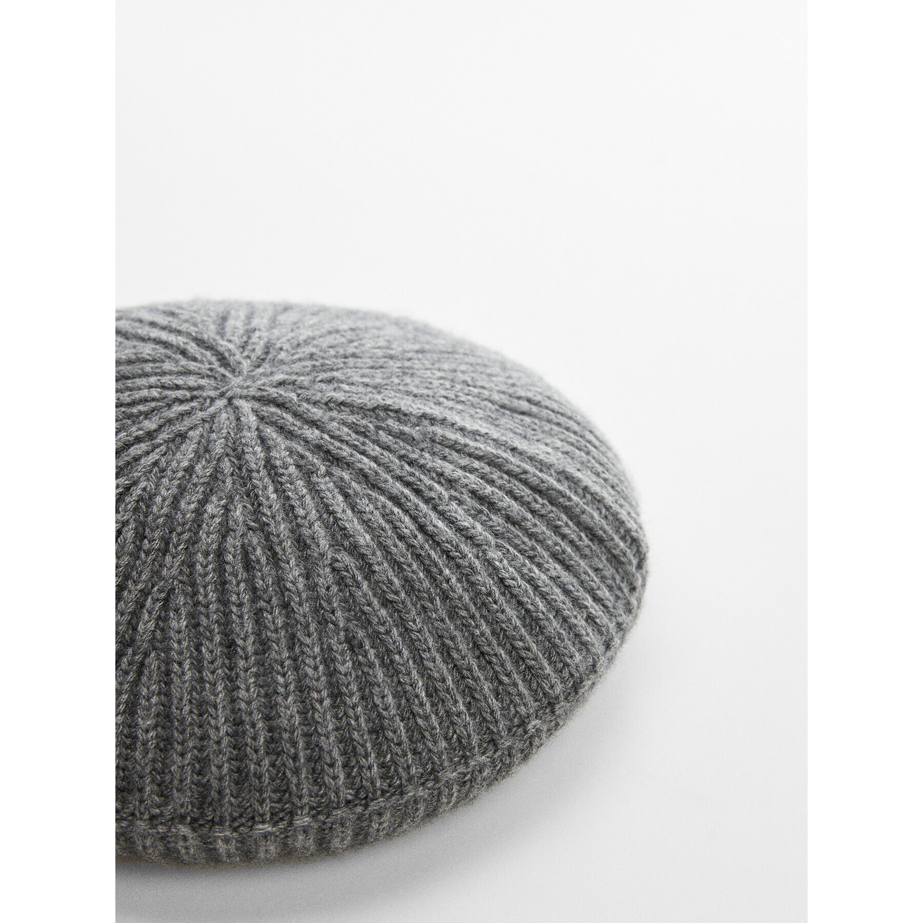 Mango Baret Bonnet 57055790 Šedá - Pepit.cz