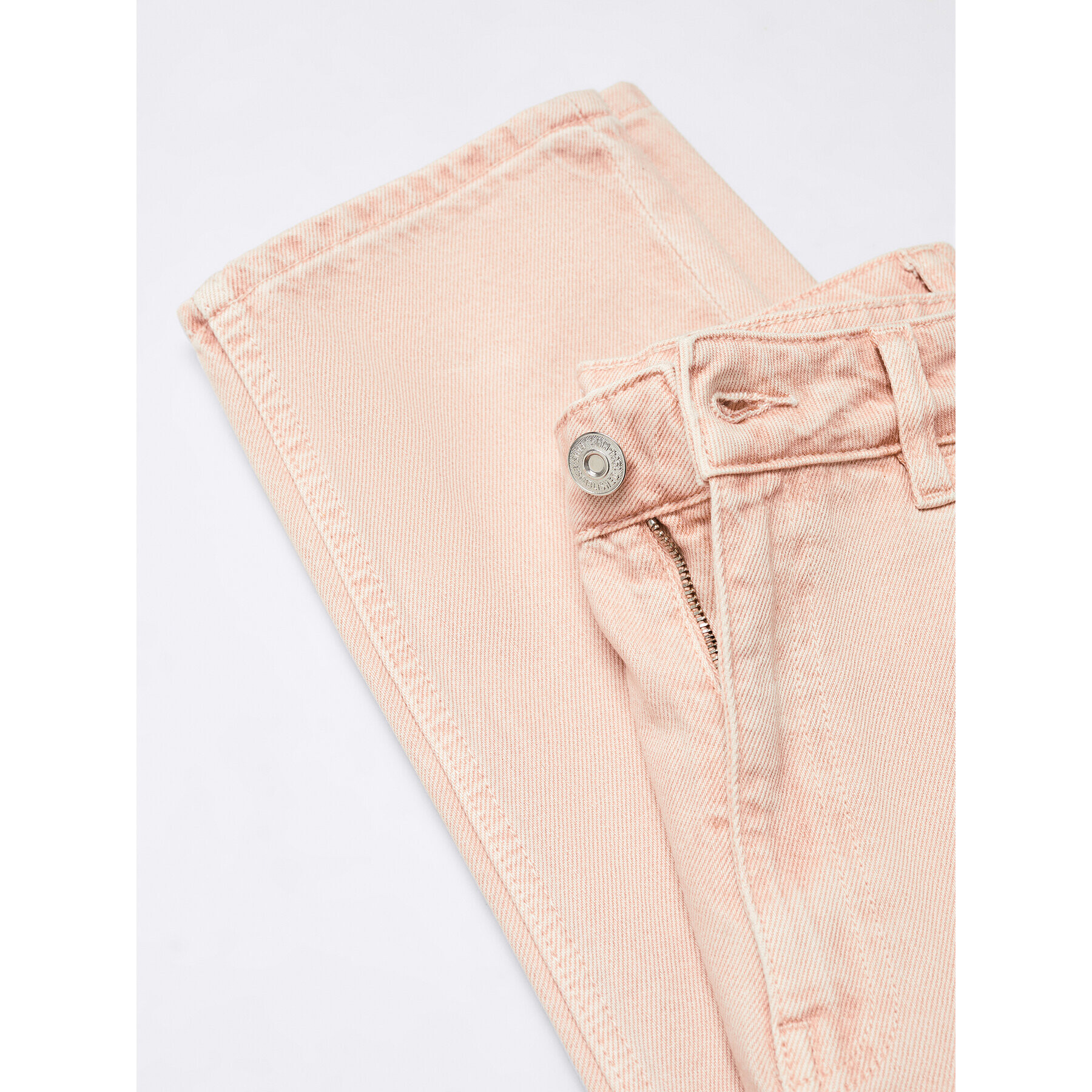 Mango Jeansy Mom2000 57003802 Růžová Mom Fit - Pepit.cz