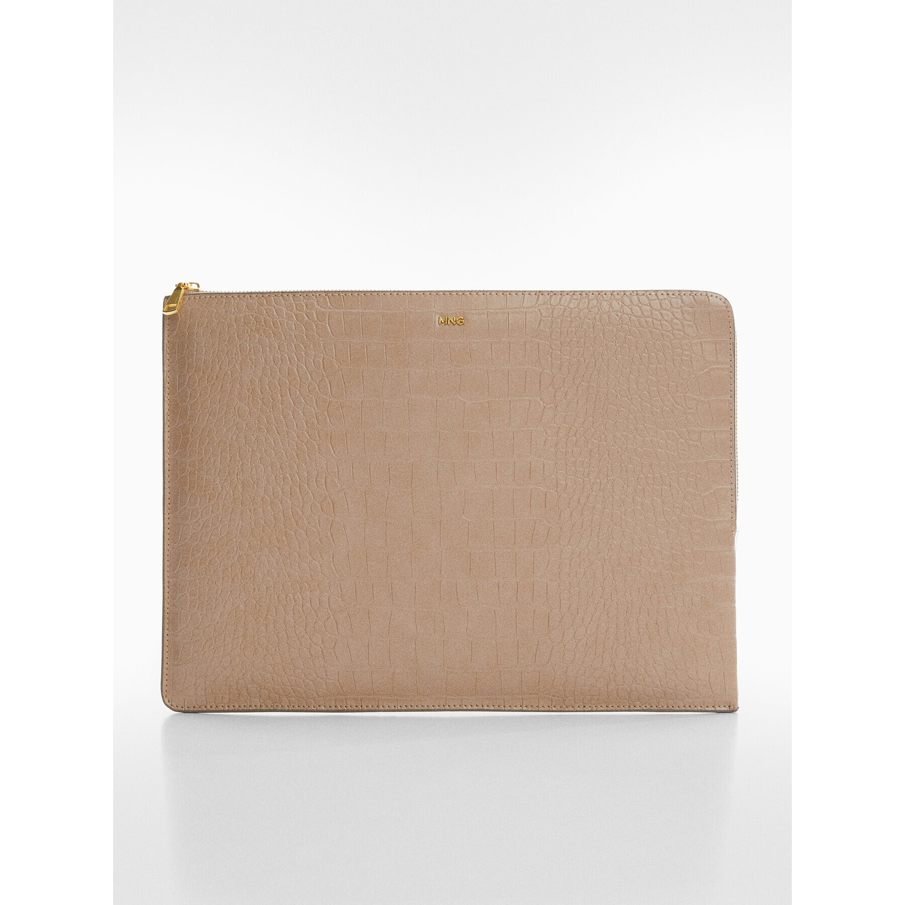 Mango Pouzdro Na Notebook Leticia 57030260 Béžová - Pepit.cz