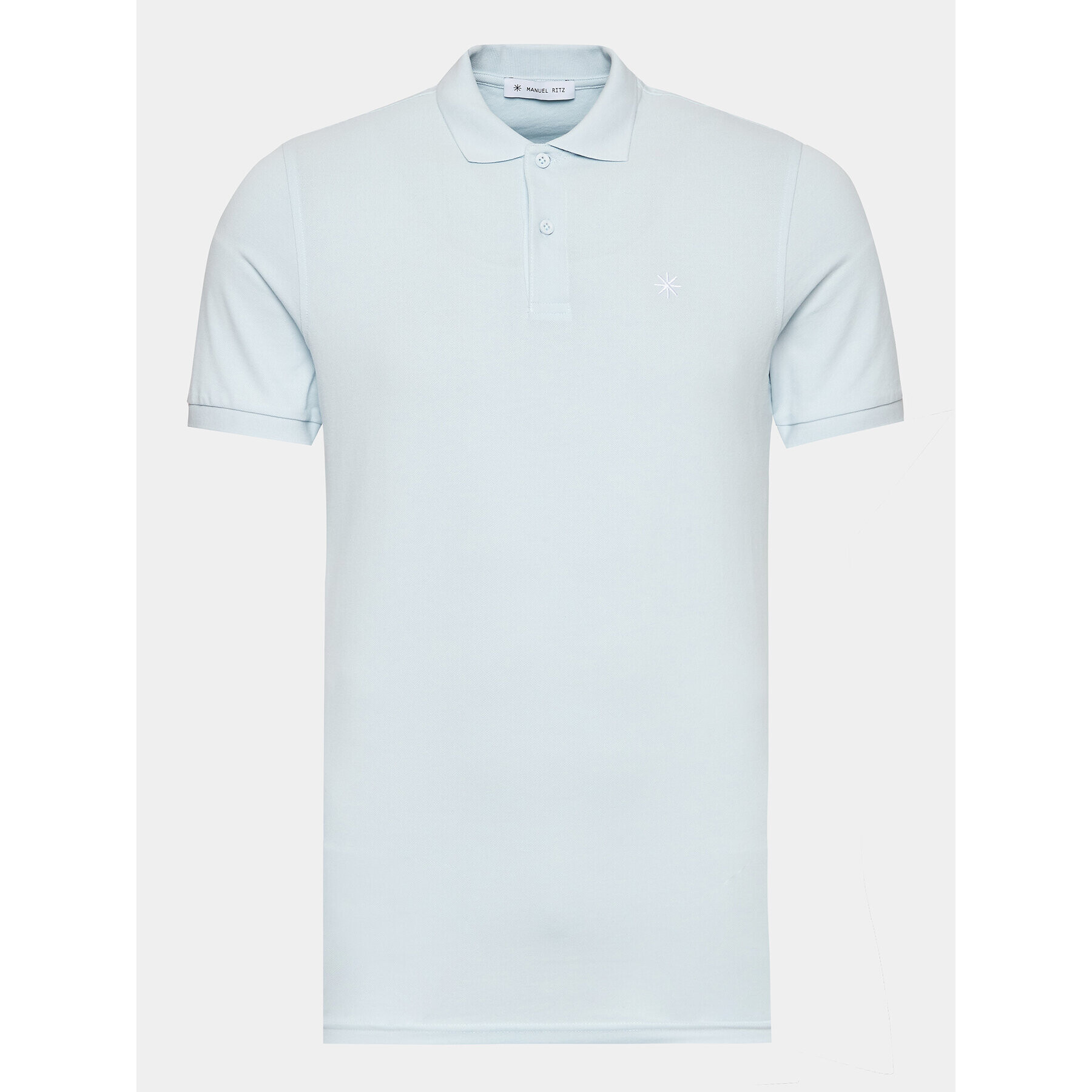 Manuel Ritz Polokošile 3432M568 233477 Modrá Slim Fit - Pepit.cz