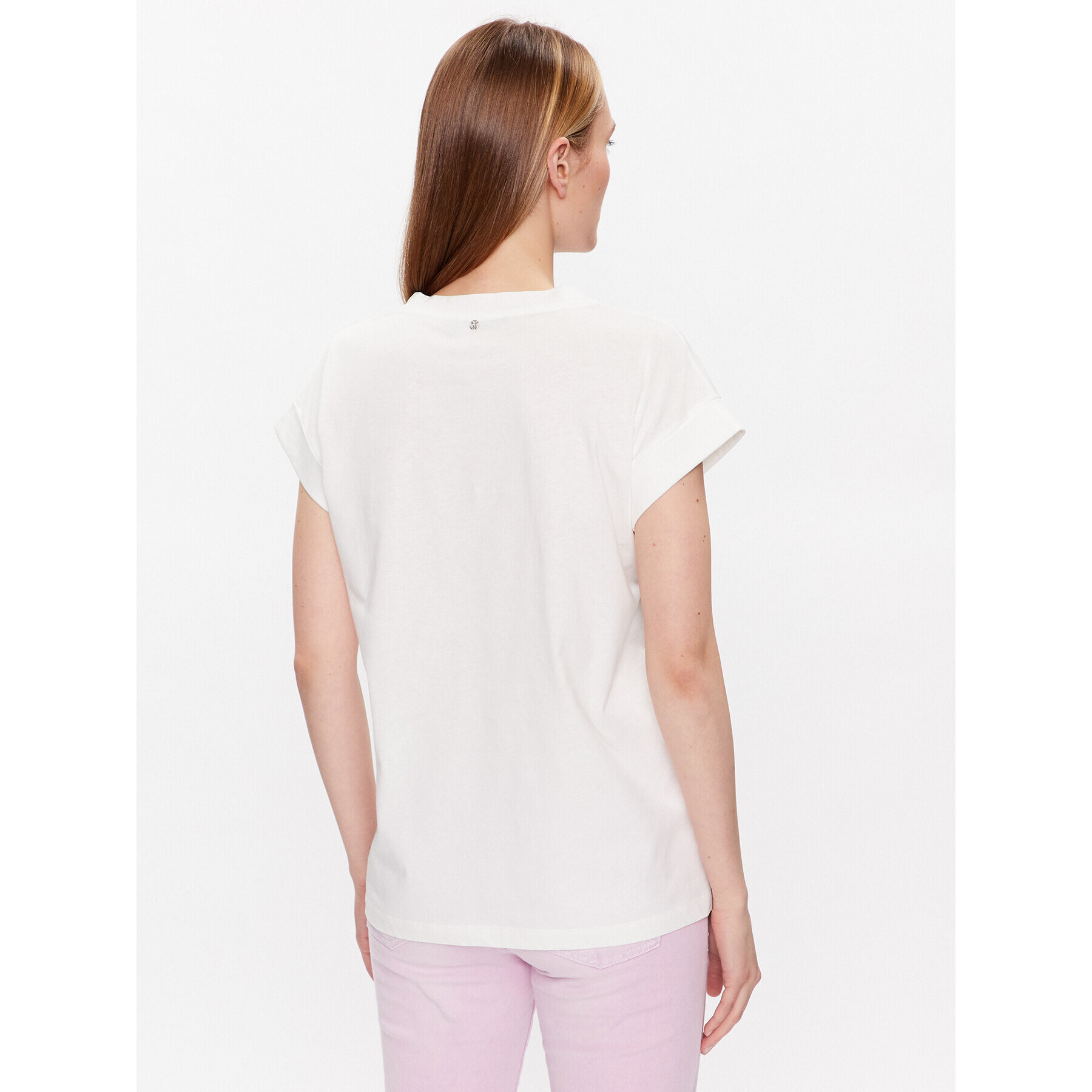 Marc Aurel T-Shirt 7423 7000 73581 Bílá Regular Fit - Pepit.cz