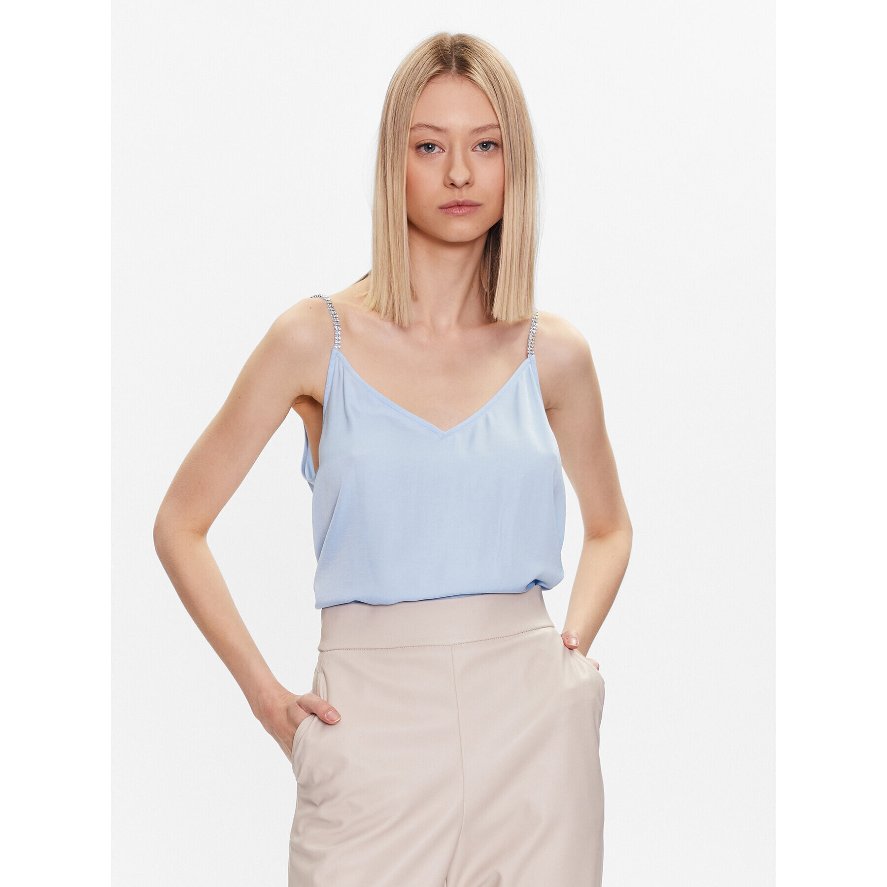 Marc Aurel Top 6069 1000 93144 Modrá Relaxed Fit - Pepit.cz