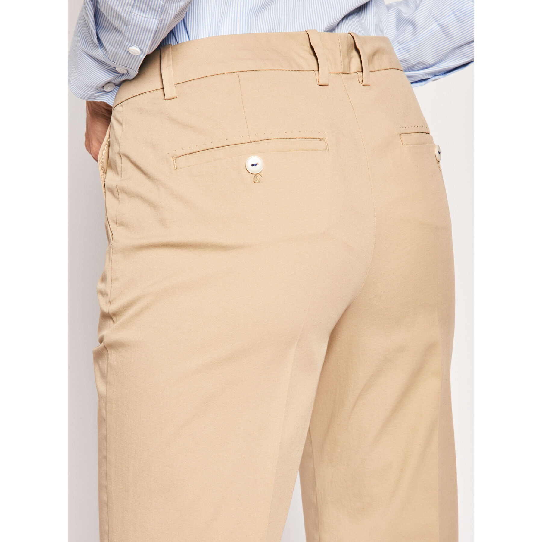 Marc O'Polo Chino kalhoty B01 0341 10059 Hnědá Slim Fit - Pepit.cz