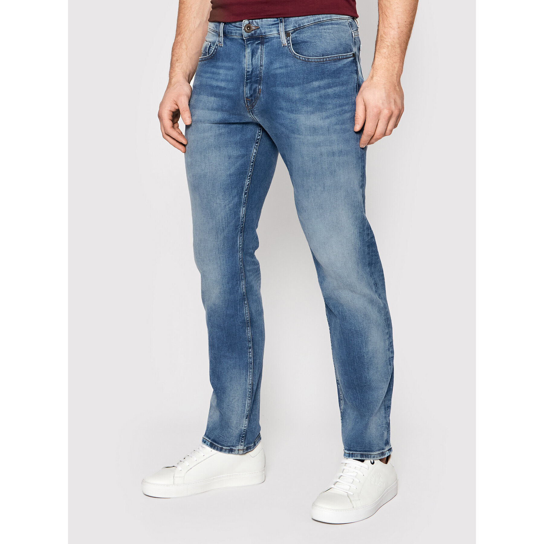 Marc O'Polo Jeansy B21 9213 12062 Modrá Regular Fit - Pepit.cz