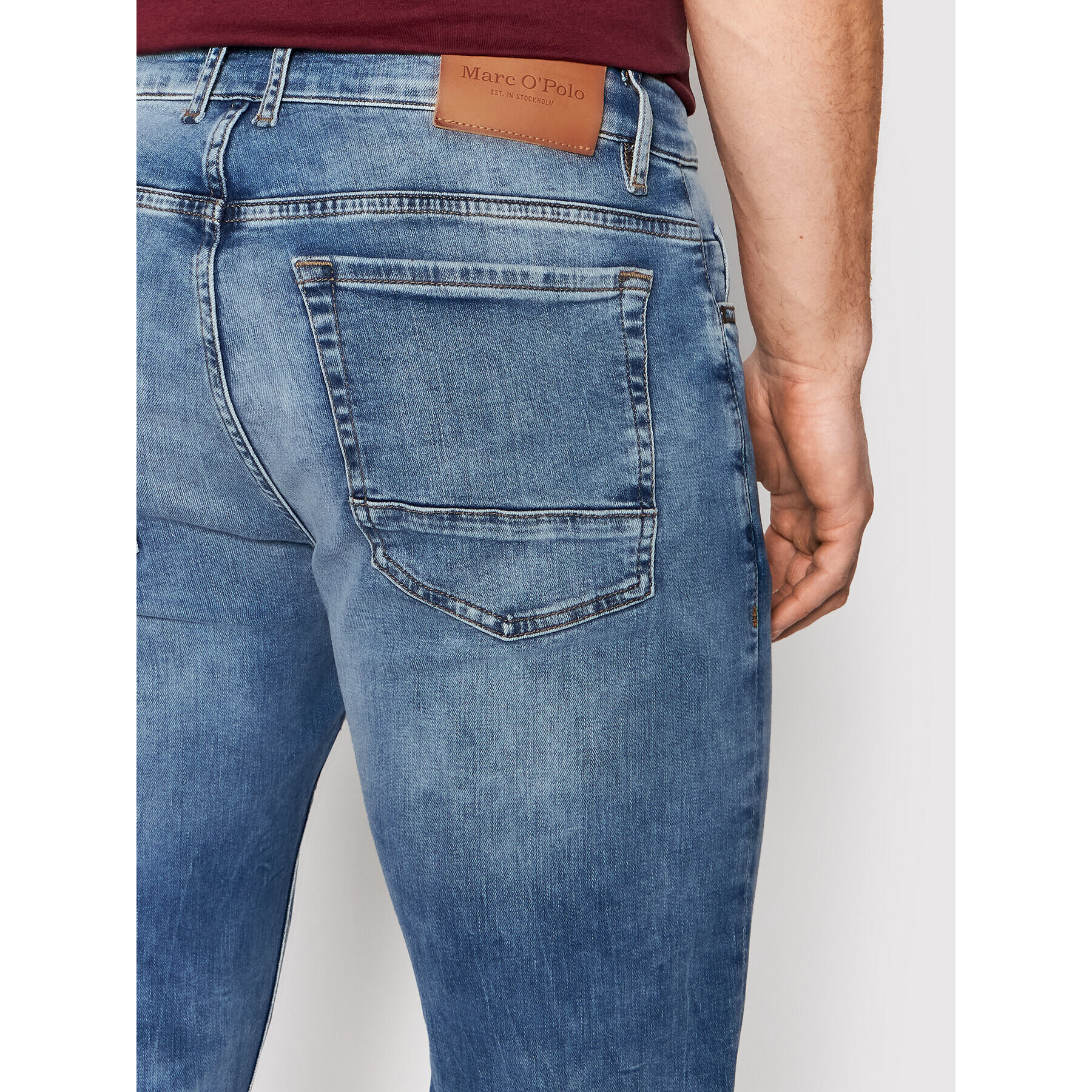 Marc O'Polo Jeansy B21 9213 12062 Modrá Regular Fit - Pepit.cz