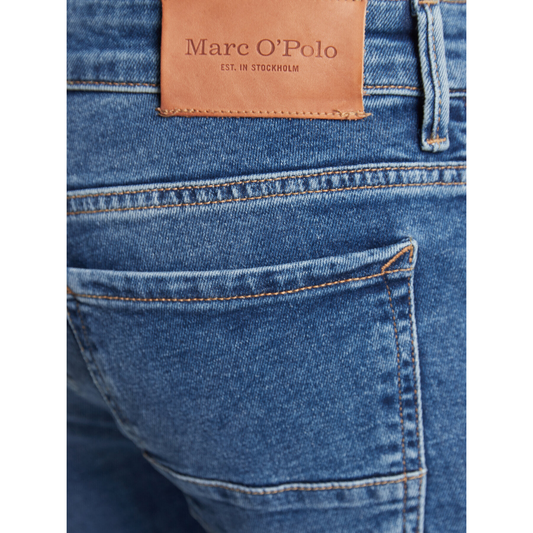 Marc O'Polo Jeansy M28 9228 12132 Modrá Shaped Fit - Pepit.cz