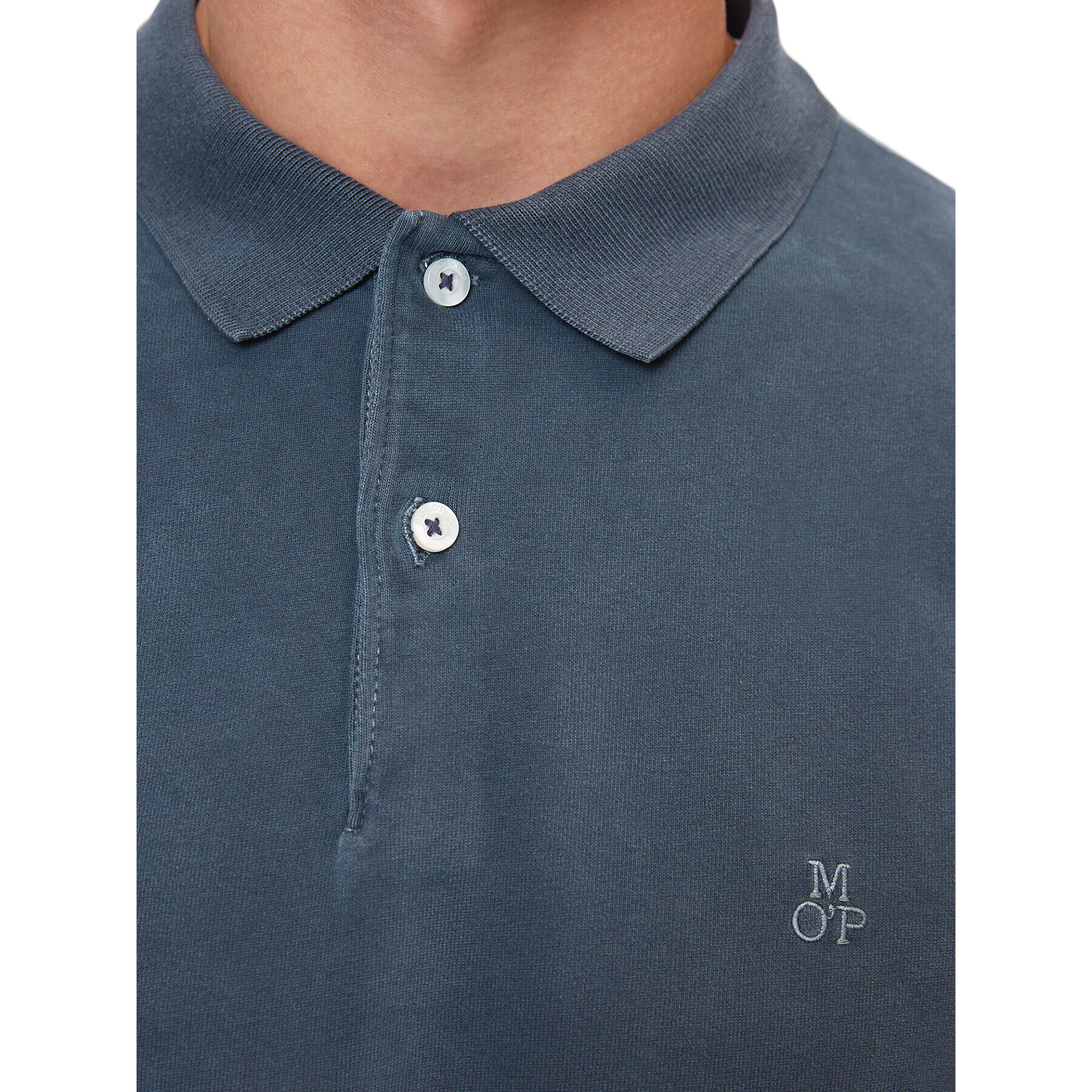 Marc O'Polo Polokošile B21 2236 55004 Tmavomodrá Regular Fit - Pepit.cz