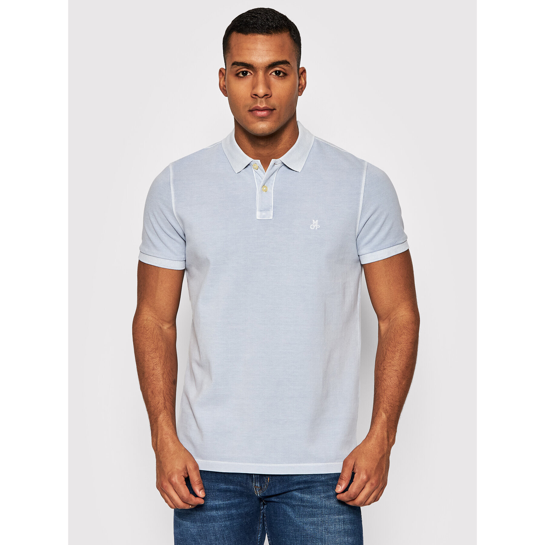 Marc O'Polo Polokošile M22 2266 53000 Modrá Regular Fit - Pepit.cz