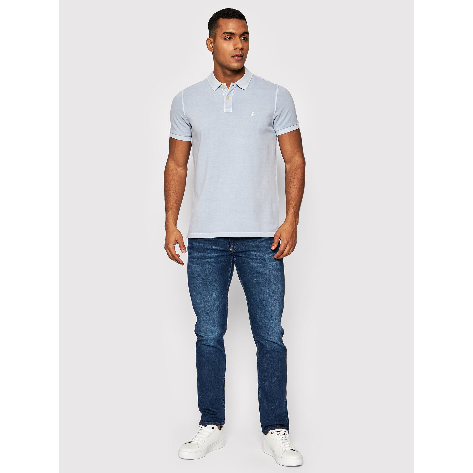 Marc O'Polo Polokošile M22 2266 53000 Modrá Regular Fit - Pepit.cz