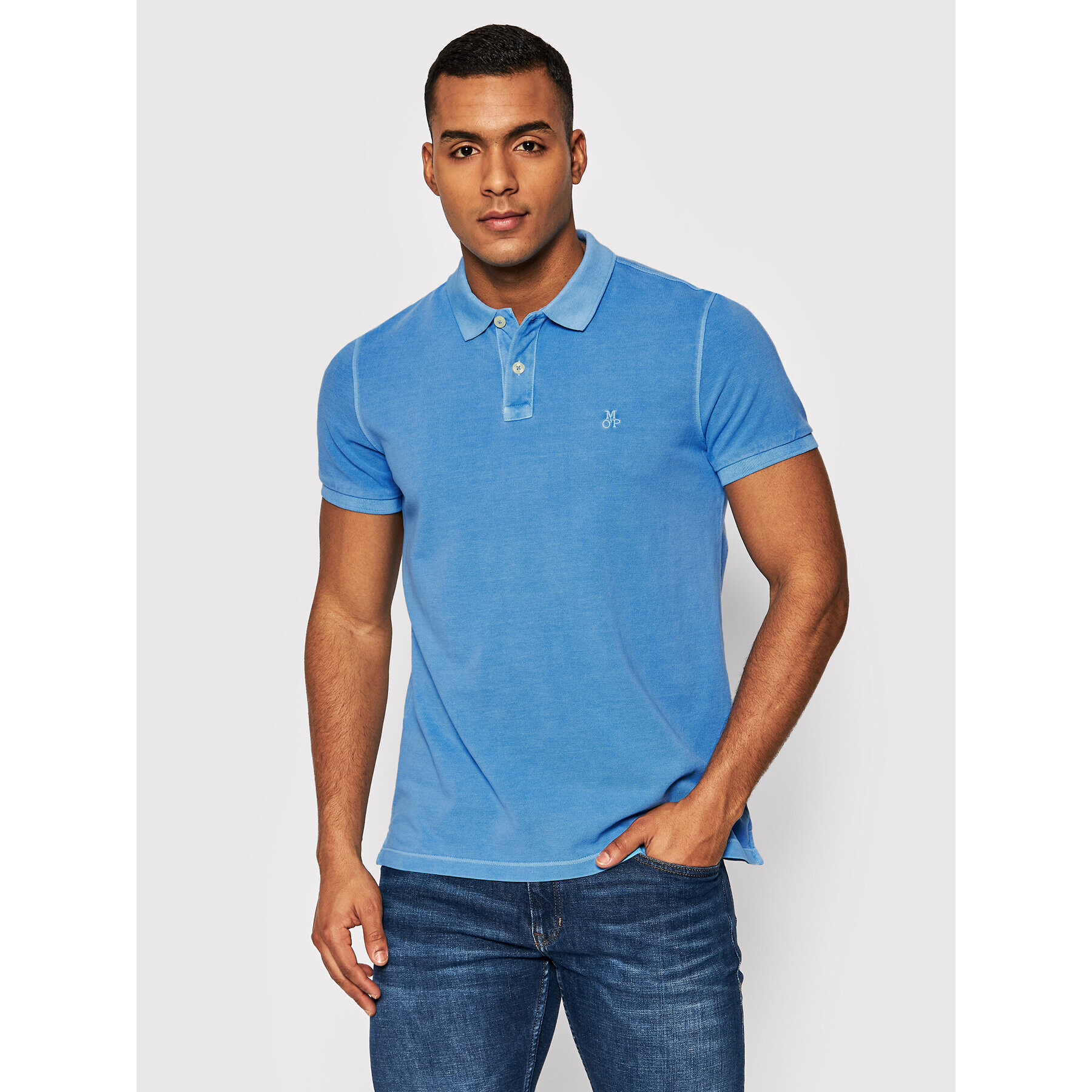 Marc O'Polo Polokošile M22 2266 53000 Modrá Regular Fit - Pepit.cz