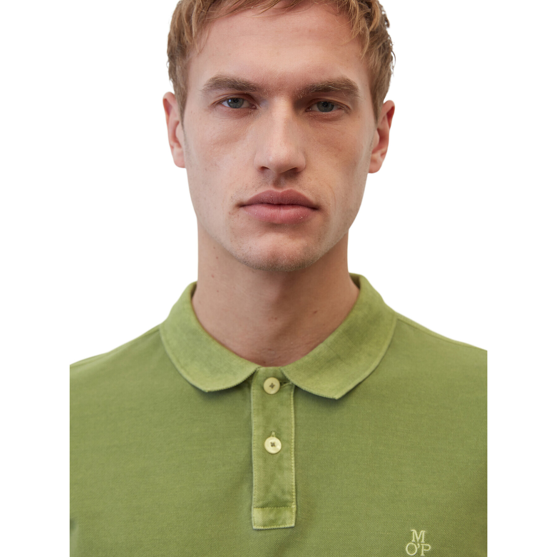 Marc O'Polo Polokošile M22226653000 Zelená Regular Fit - Pepit.cz