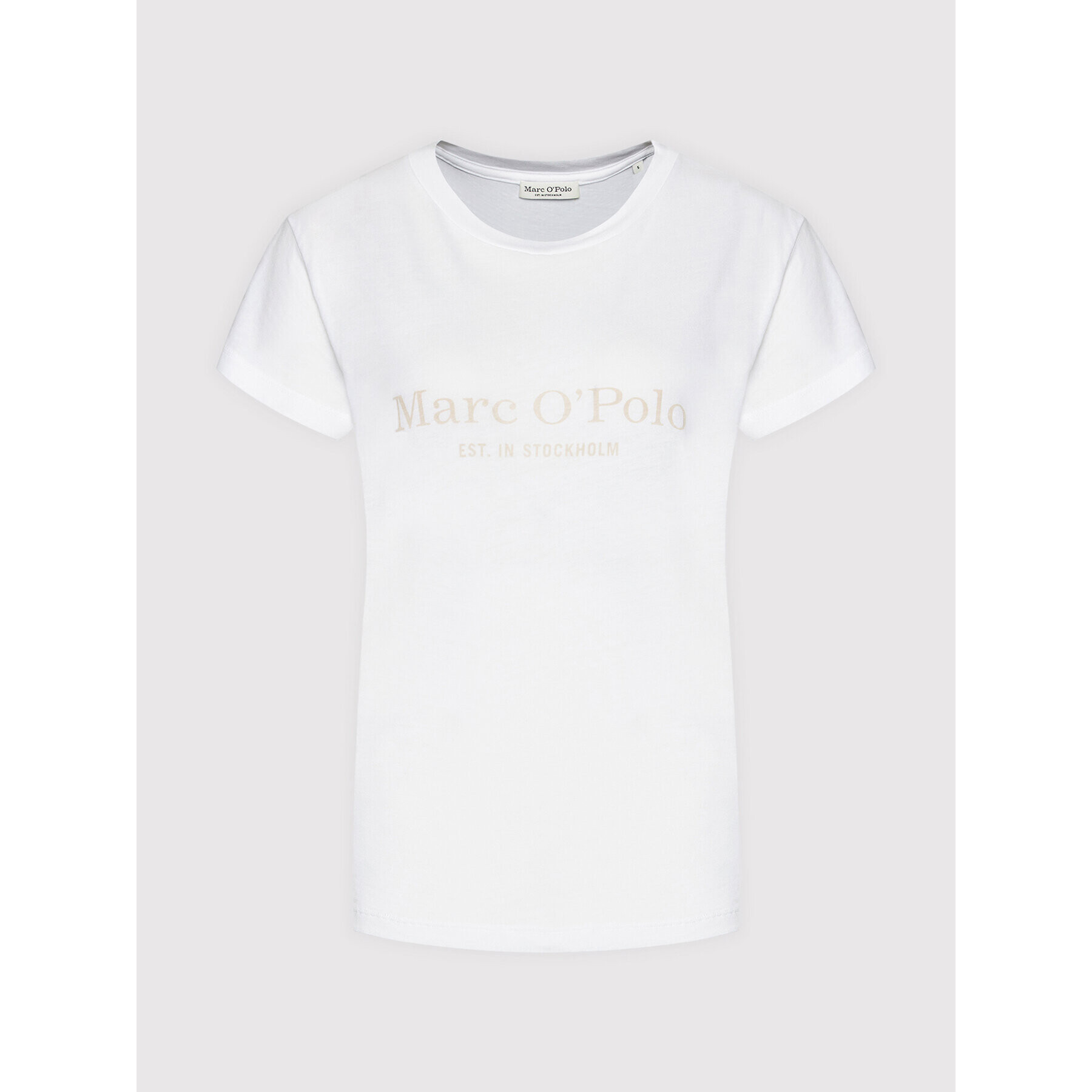 Marc O'Polo T-Shirt 107 2100 51345 Bílá Regular Fit - Pepit.cz