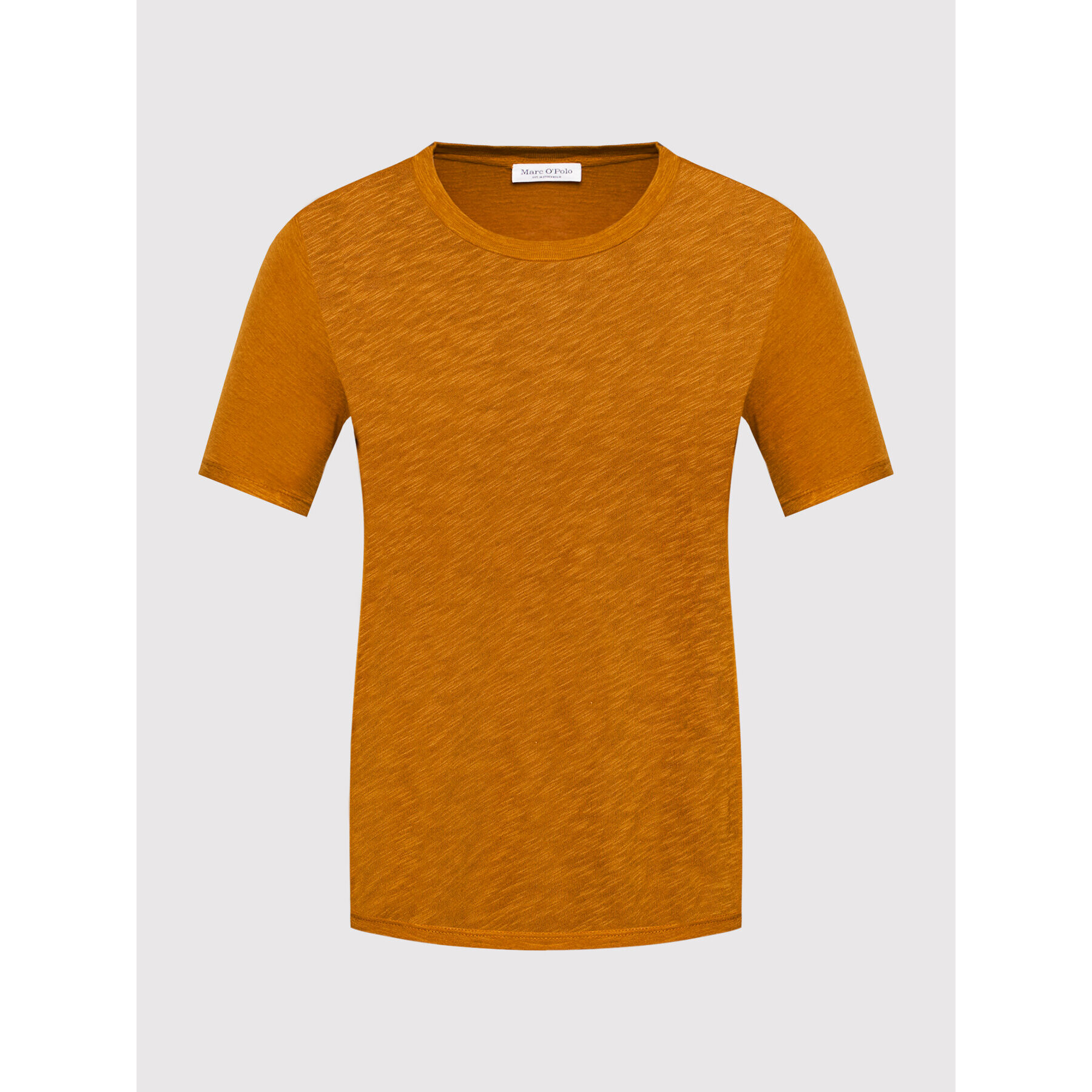 Marc O'Polo T-Shirt 107 2121 51189 Hnědá Regular Fit - Pepit.cz