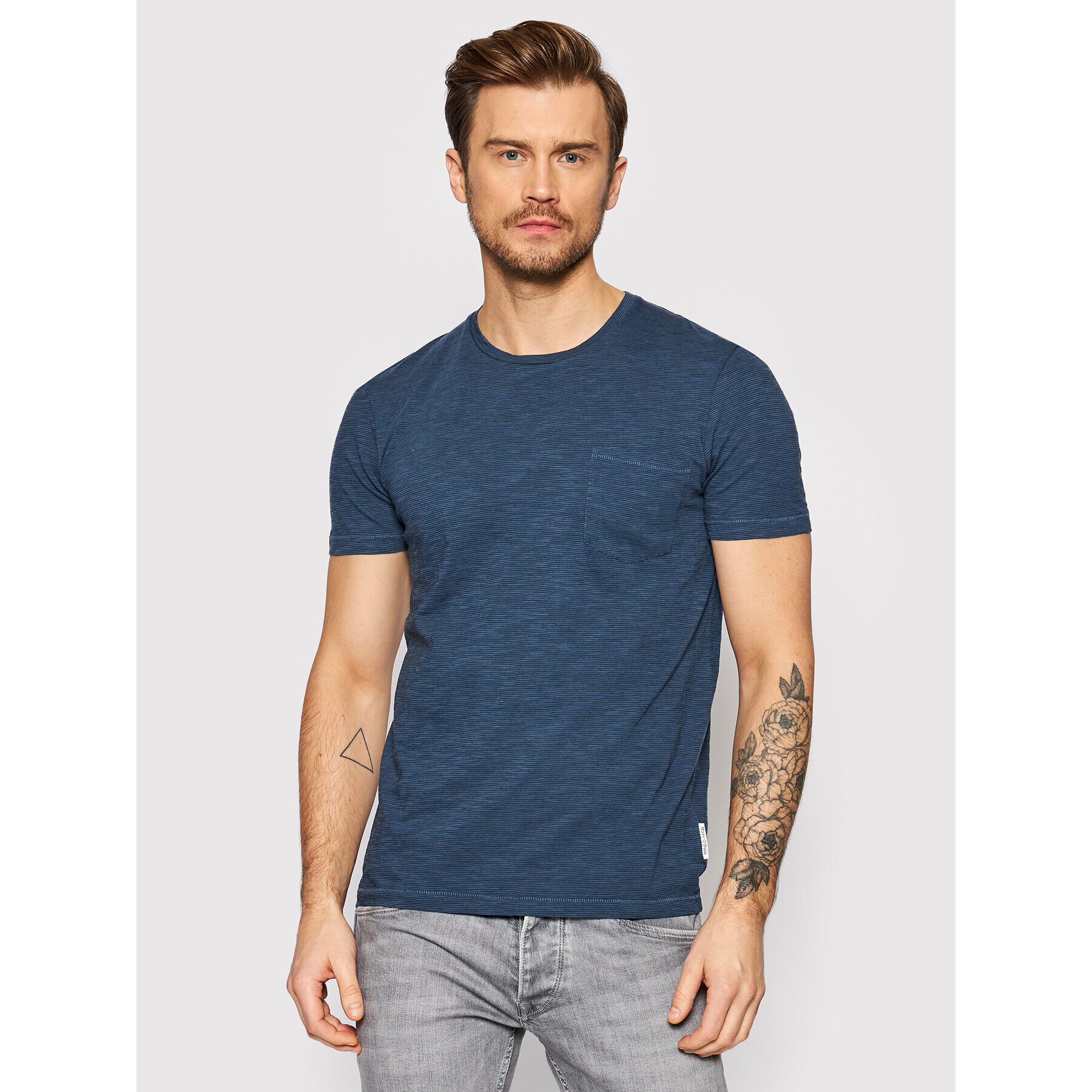 Marc O'Polo T-Shirt 222 2186 51146 Tmavomodrá Regular Fit - Pepit.cz