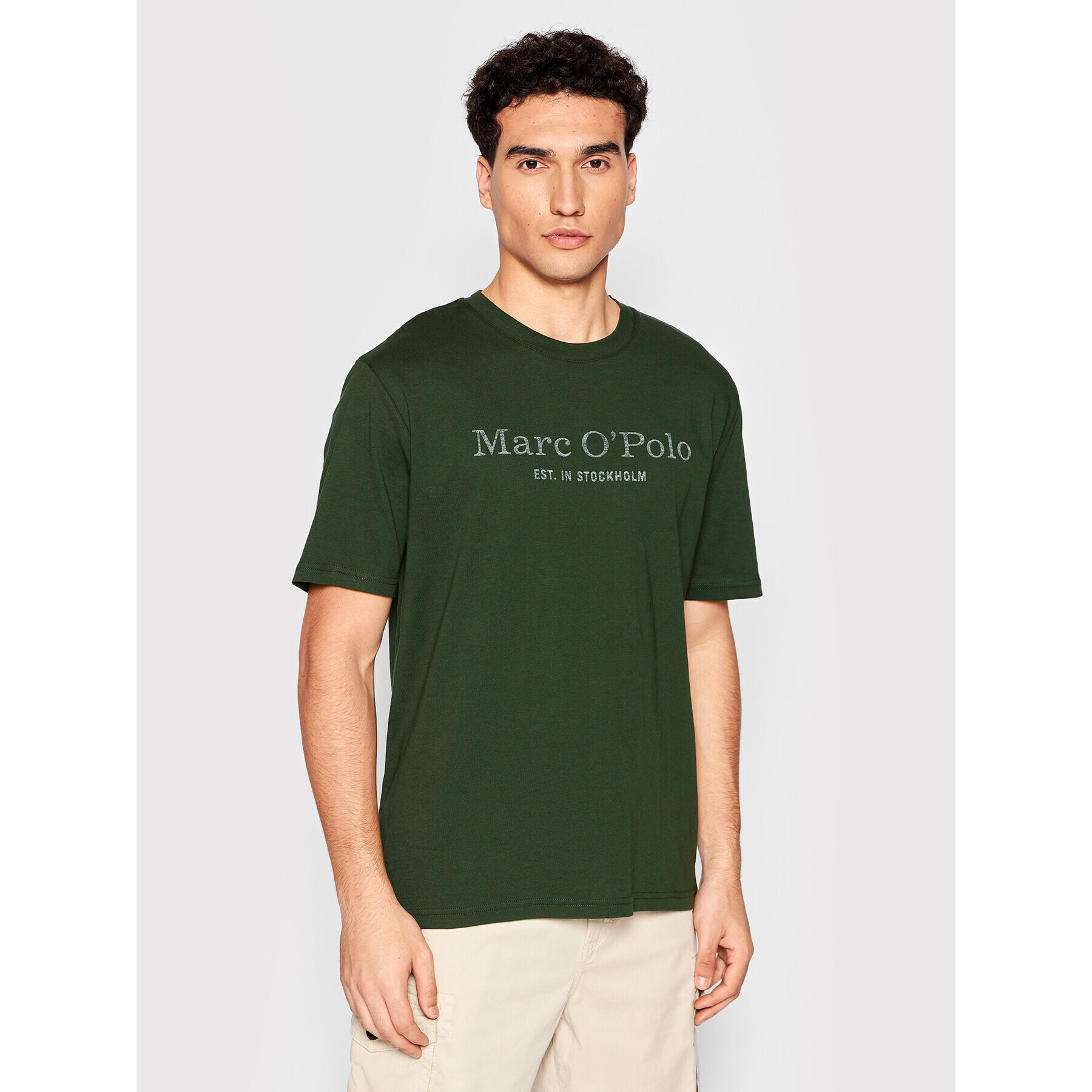 Marc O'Polo T-Shirt 226 2012 51052 Zelená Regular Fit - Pepit.cz