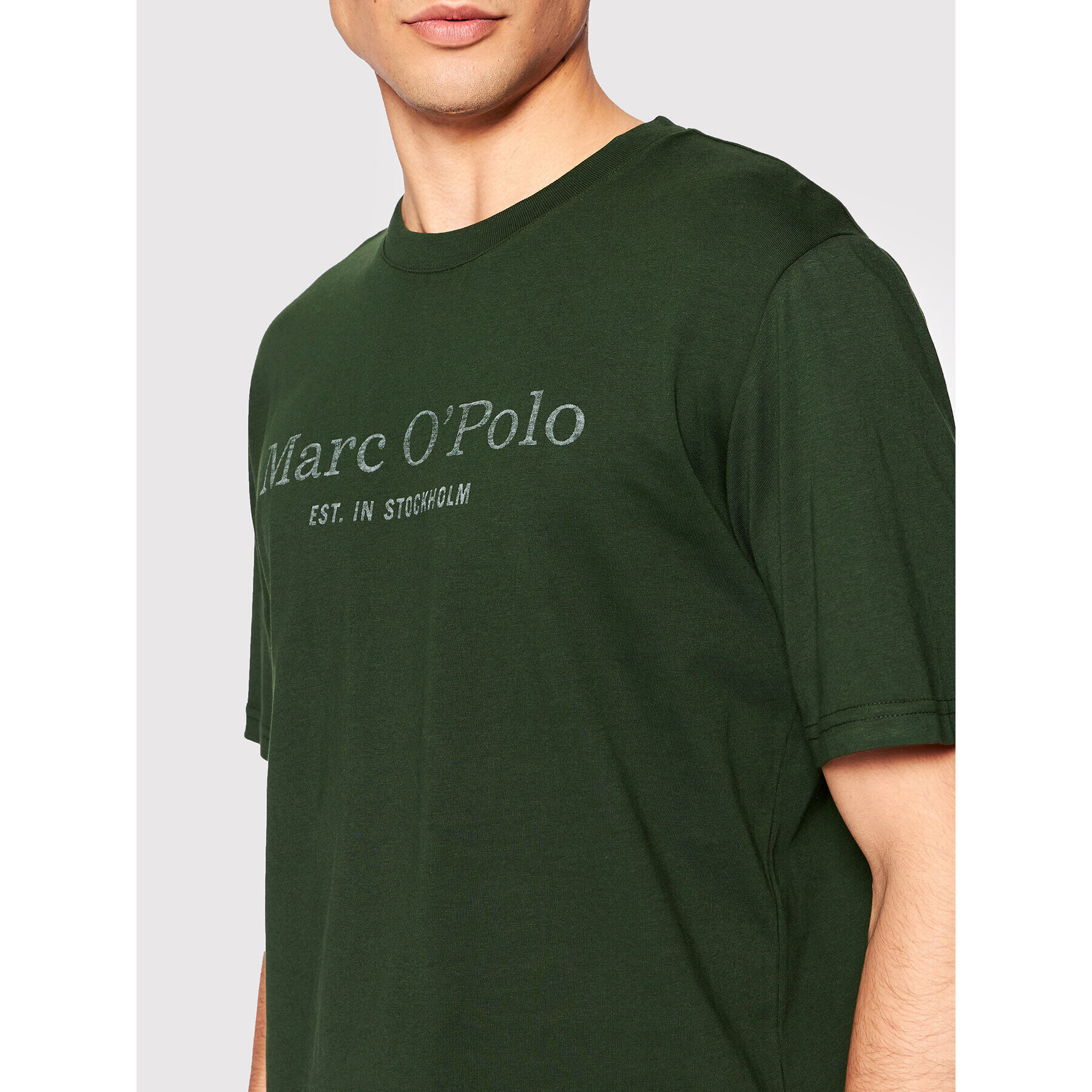 Marc O'Polo T-Shirt 226 2012 51052 Zelená Regular Fit - Pepit.cz