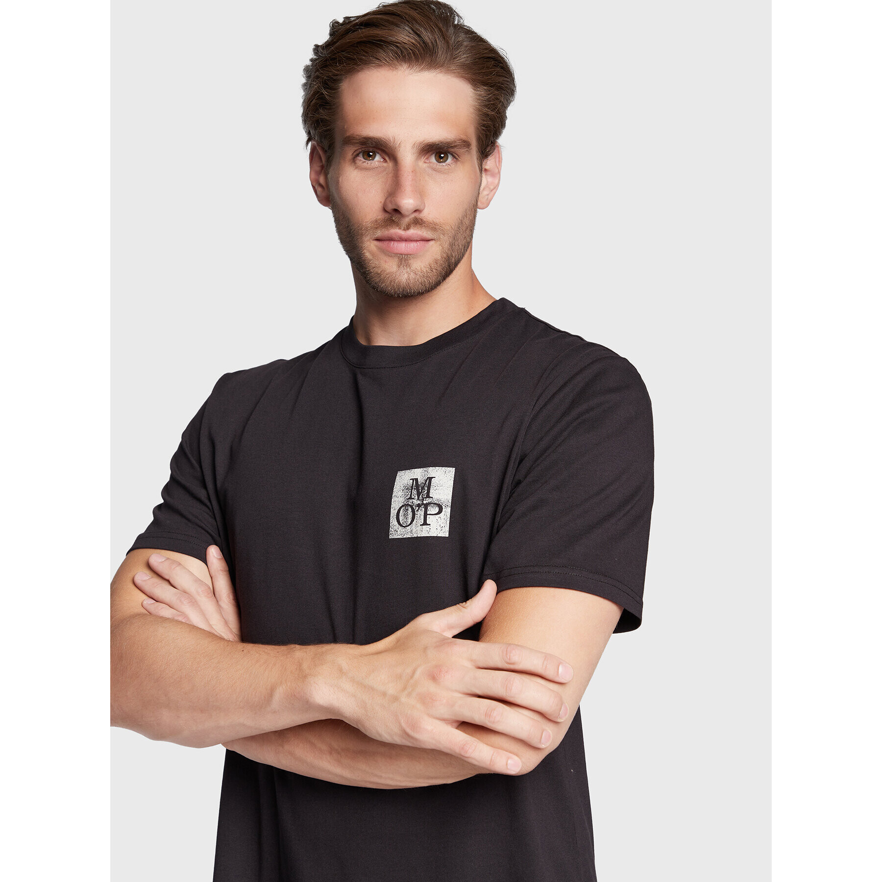 Marc O'Polo T-Shirt 227 2012 51620 Černá Regular Fit - Pepit.cz