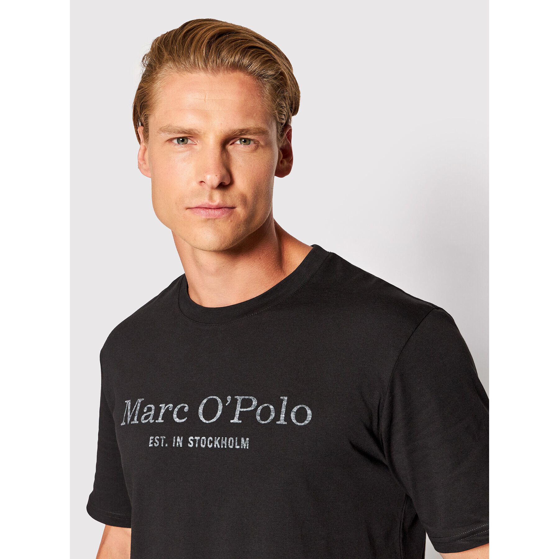 Marc O'Polo T-Shirt B21 2012 51052 Černá Regular Fit - Pepit.cz