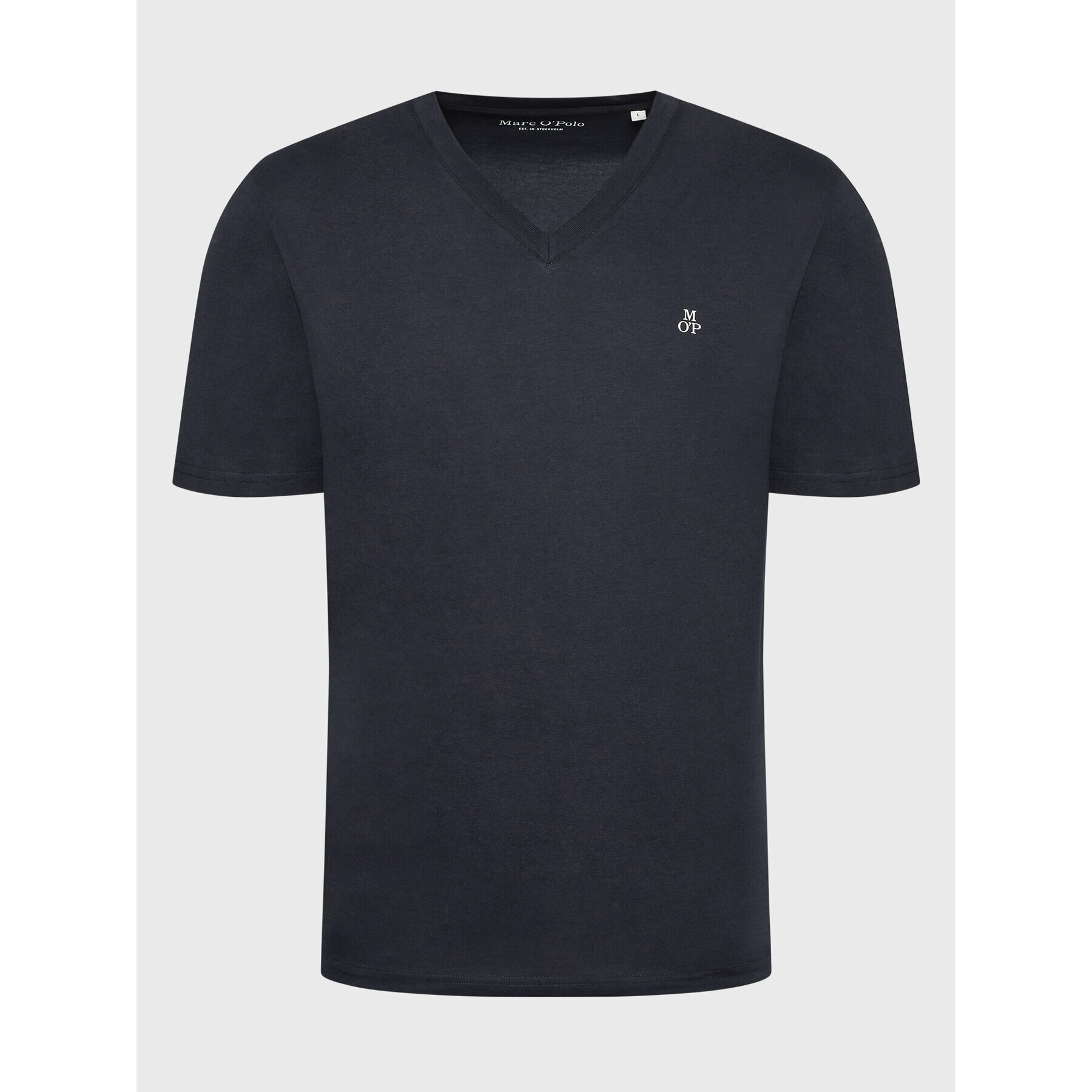 Marc O'Polo T-Shirt B21 2012 51616 Tmavomodrá Regular Fit - Pepit.cz