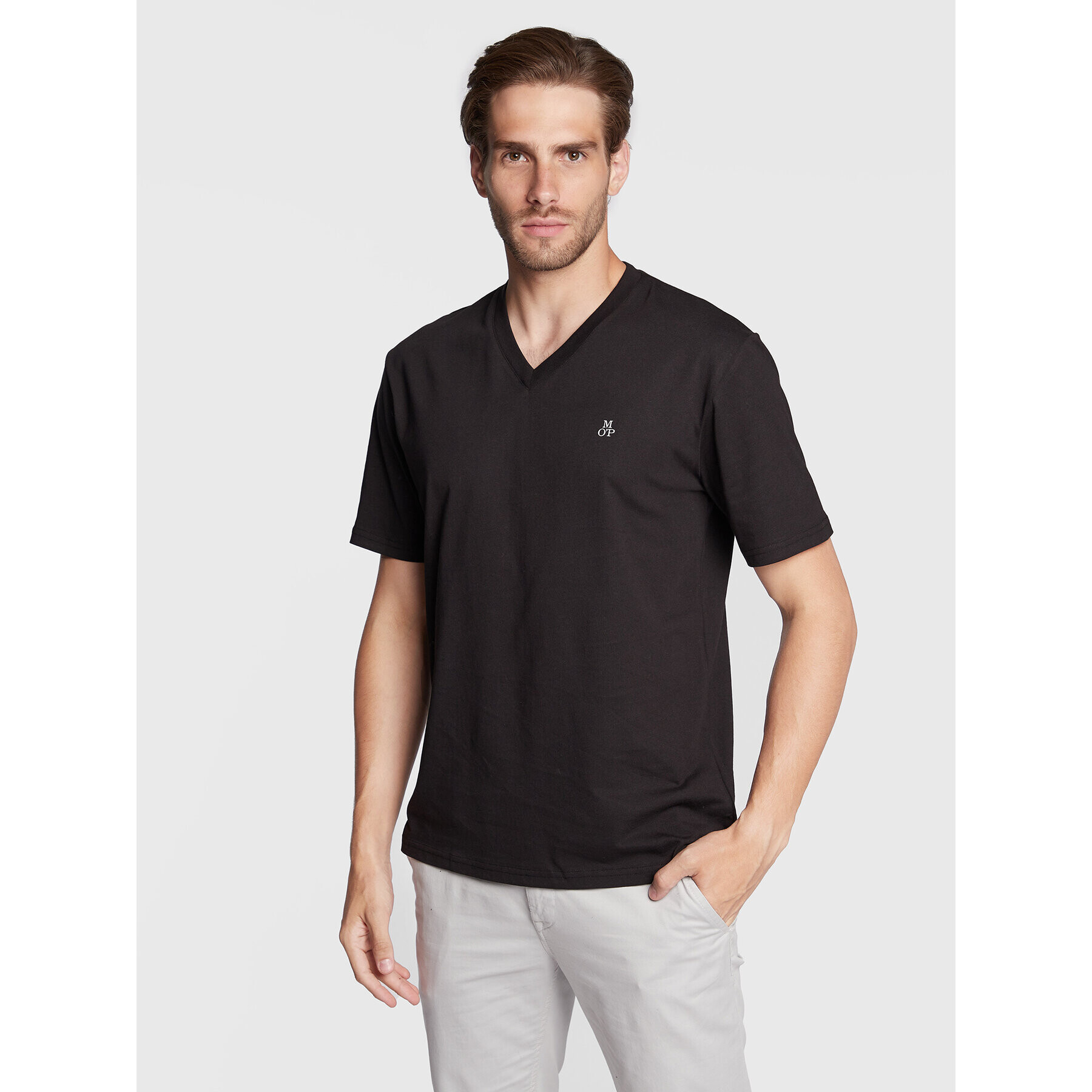 Marc O'Polo T-Shirt B21 20125 1616 Černá Regular Fit - Pepit.cz