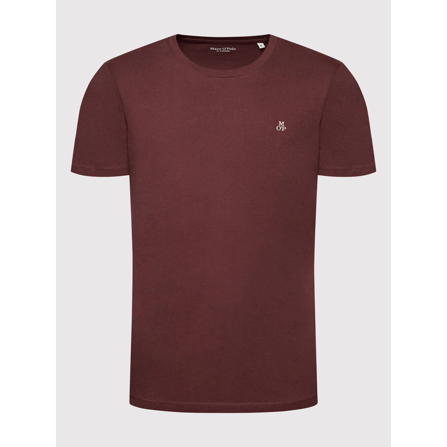 Marc O'Polo T-Shirt B21 2220 51022 Bordó Shaped Fit - Pepit.cz