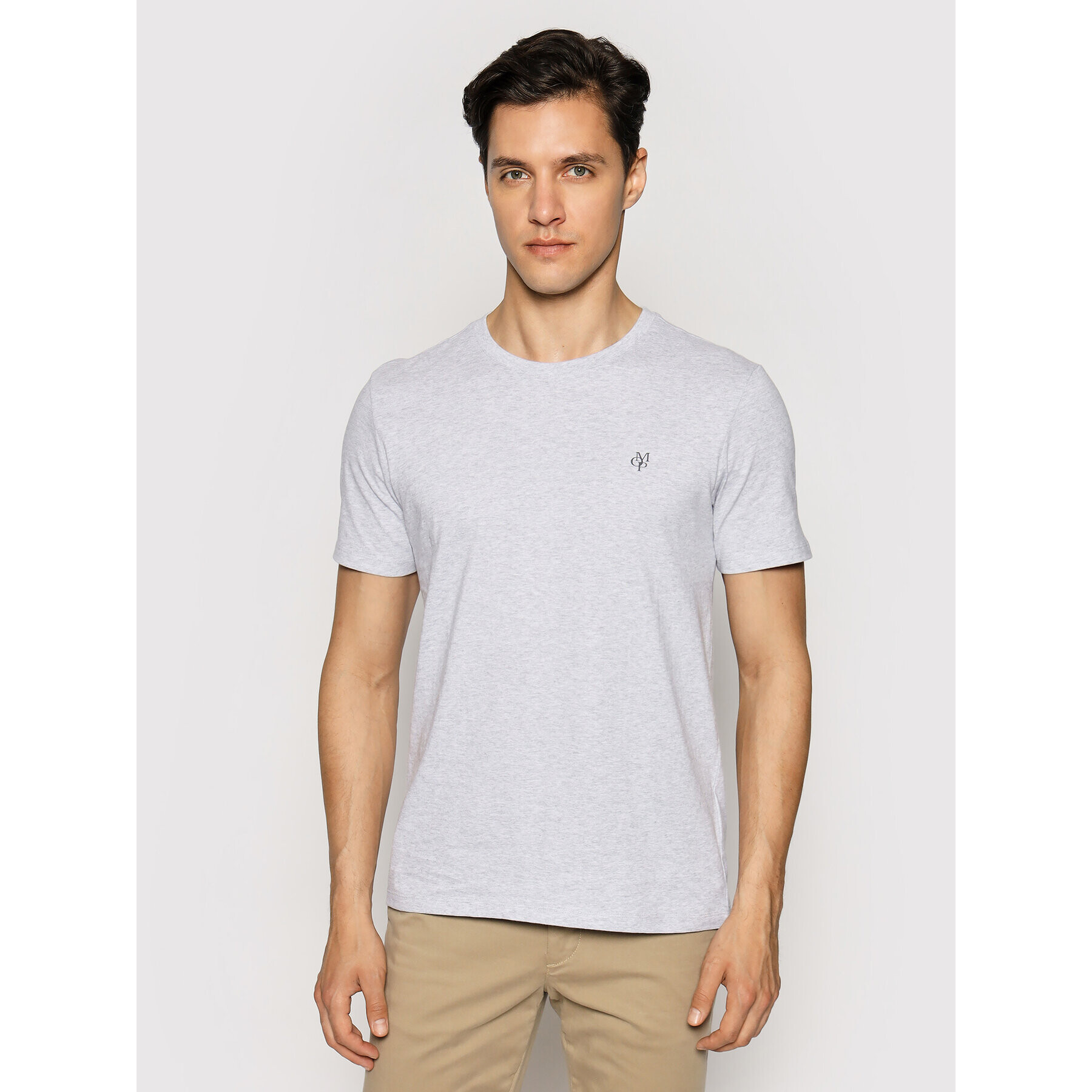 Marc O'Polo T-Shirt B21 2220 51068 Šedá Shaped Fit - Pepit.cz