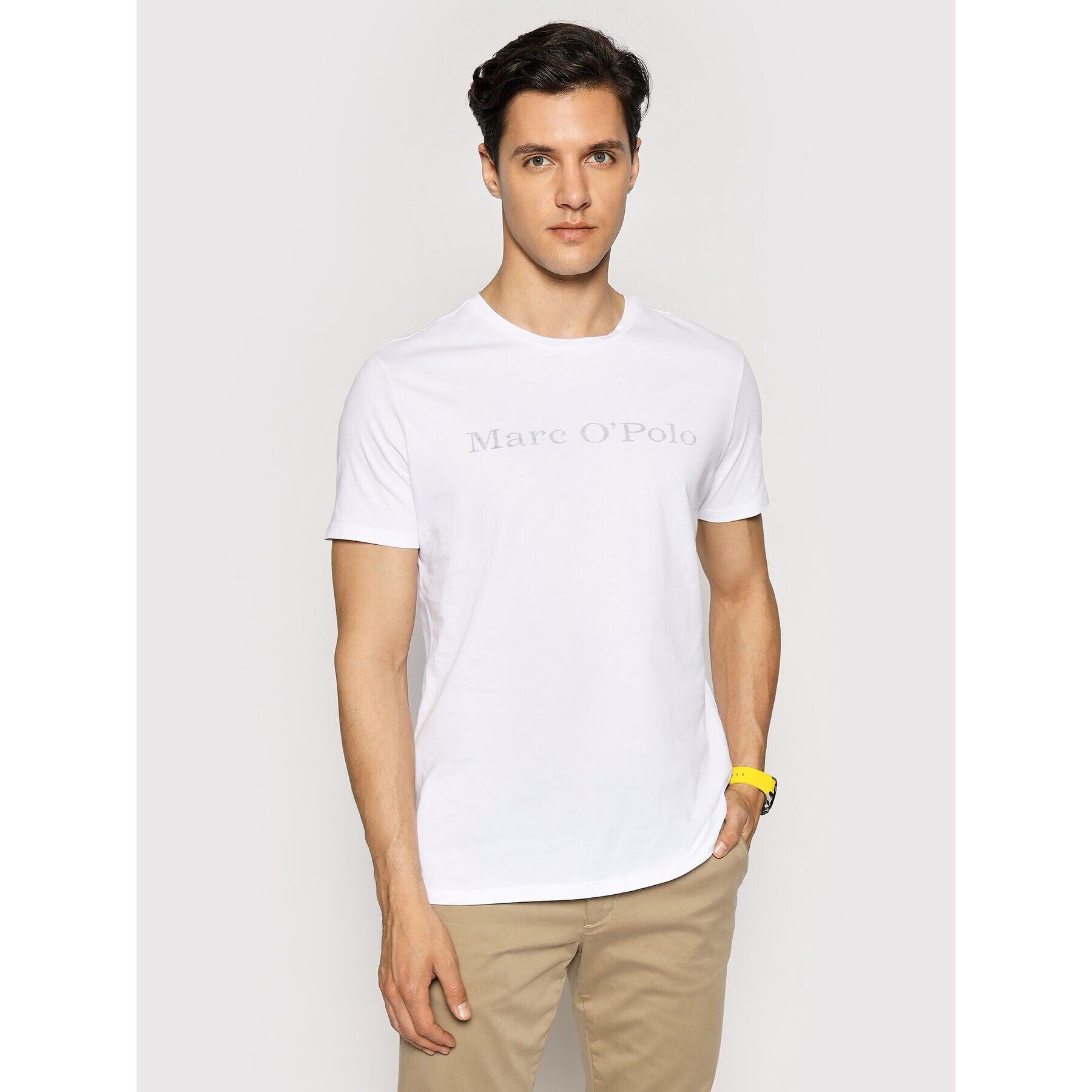 Marc O'Polo T-Shirt B21 2220 51230 Bílá Regular Fit - Pepit.cz