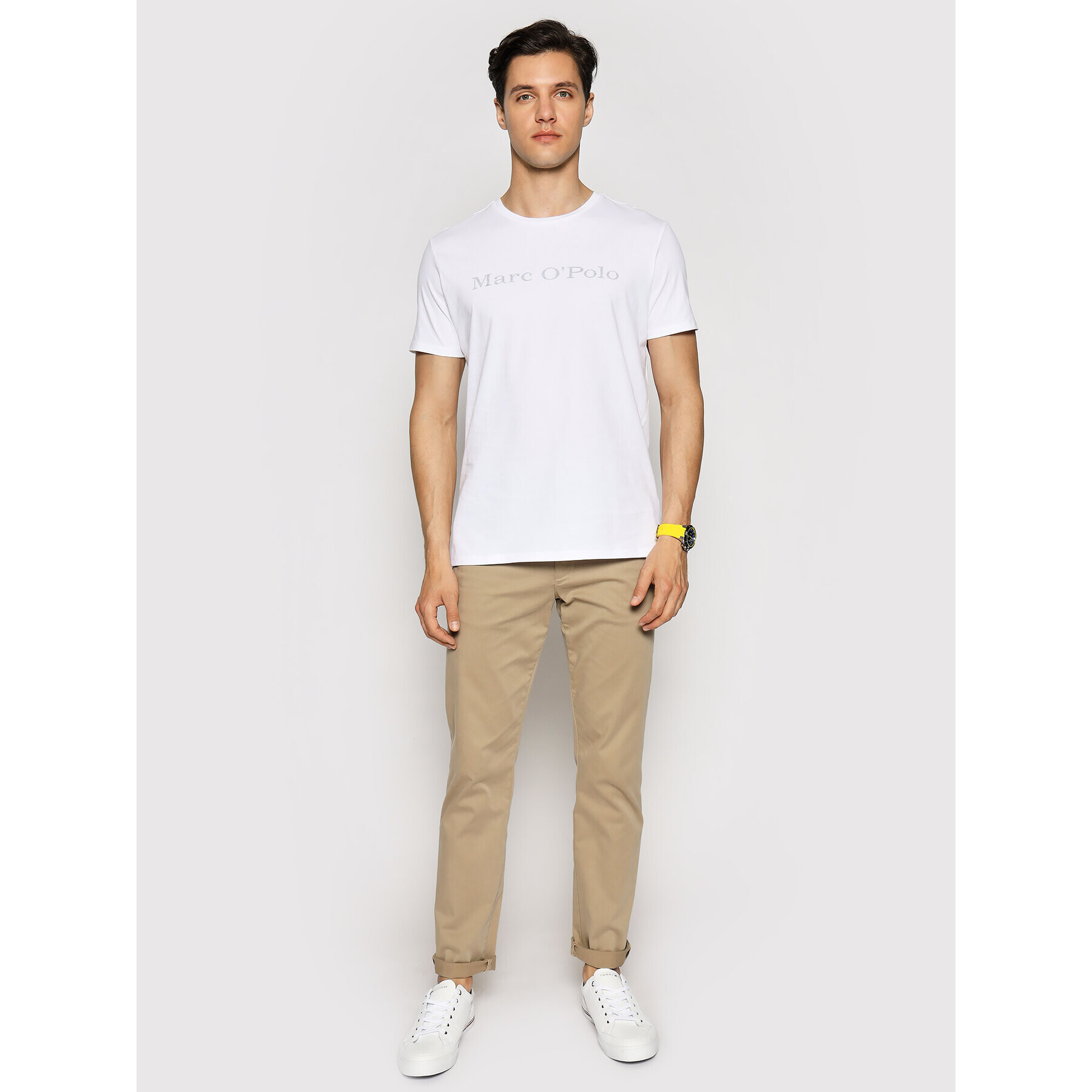 Marc O'Polo T-Shirt B21 2220 51230 Bílá Regular Fit - Pepit.cz