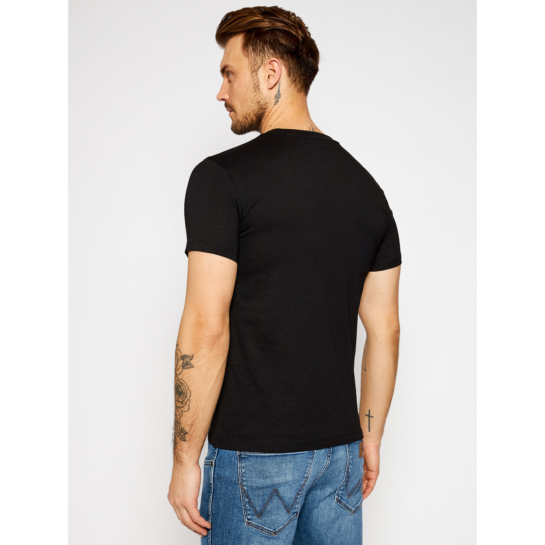 Marc O'Polo T-Shirt B21 2220 51230 Černá Regular Fit - Pepit.cz