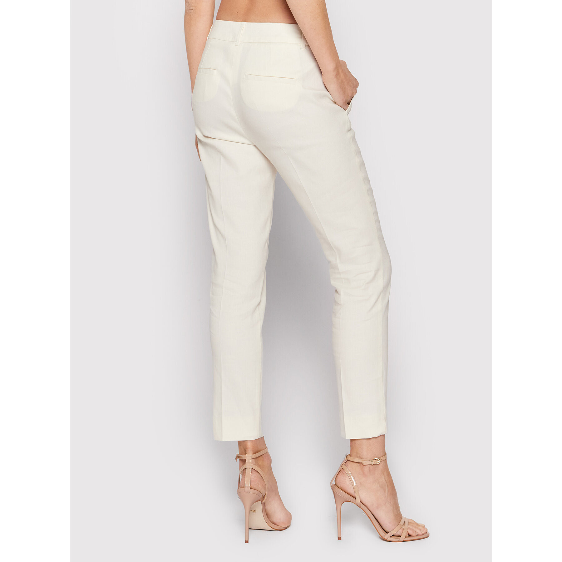 Marella Chino kalhoty Vermut 31310422 Béžová Regular Fit - Pepit.cz