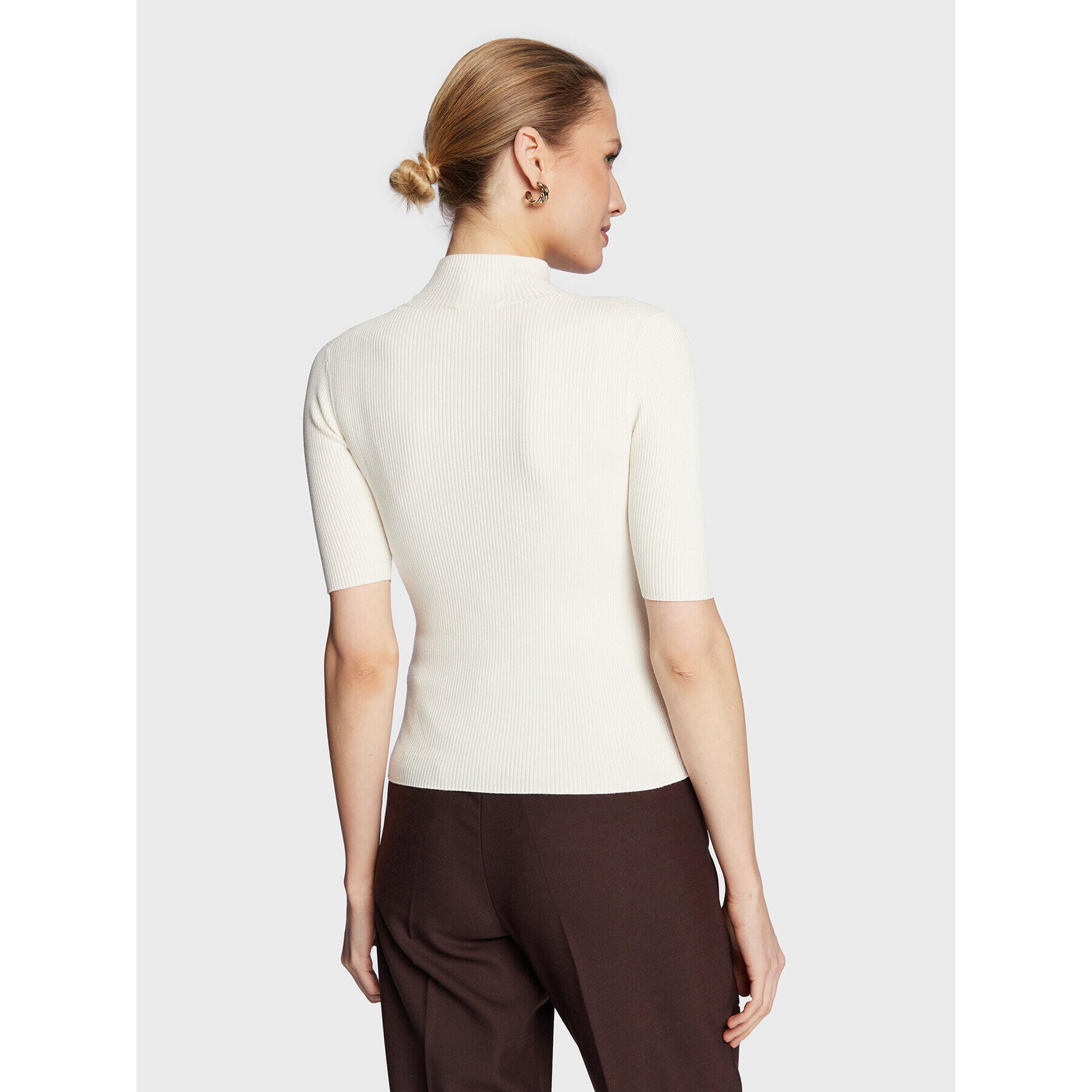 Marella Halenka Romolo 33660629 Bílá Slim Fit - Pepit.cz